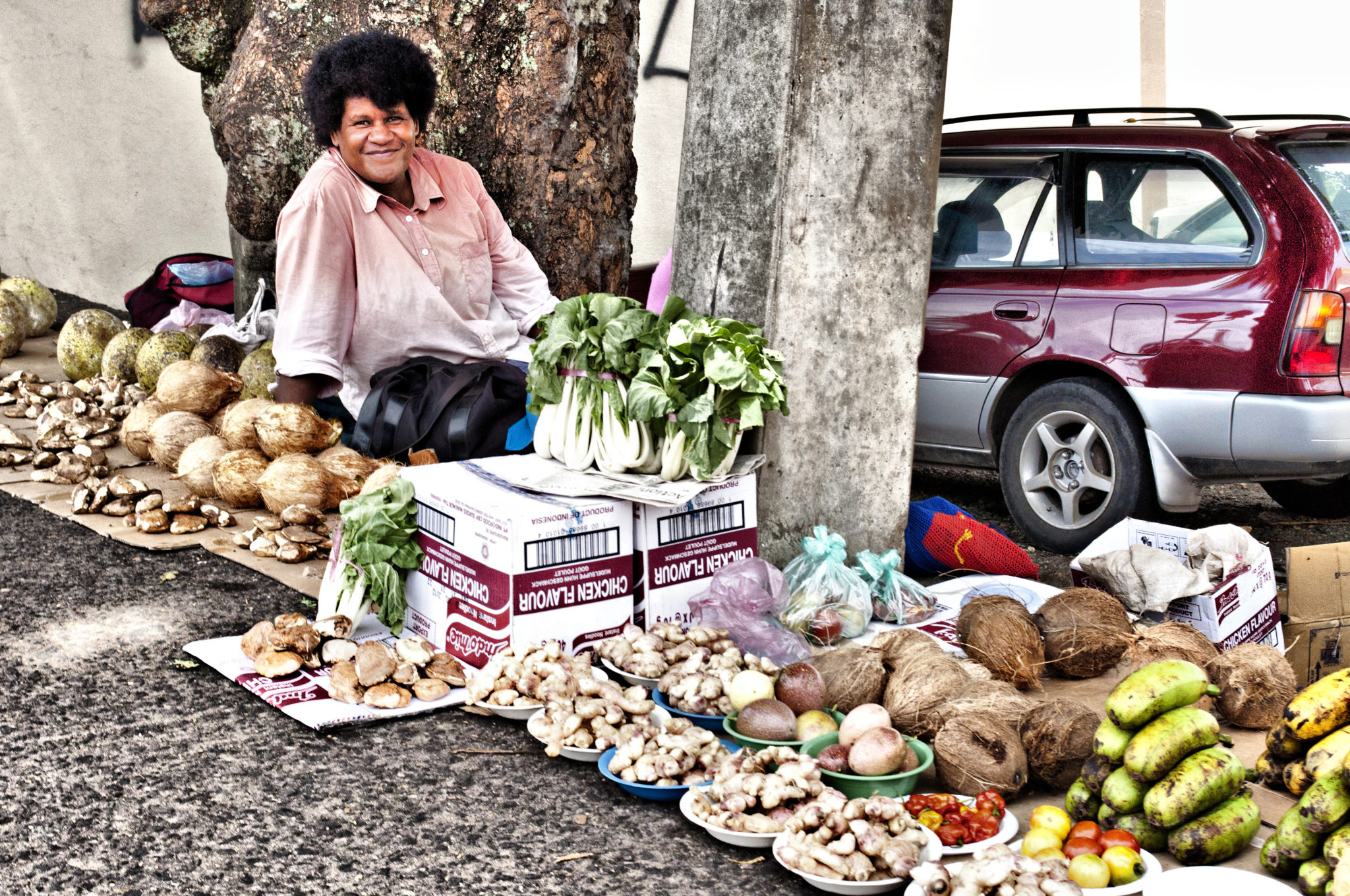 Streetfood findet man im Fidschi Urlaub an jeder Ecke