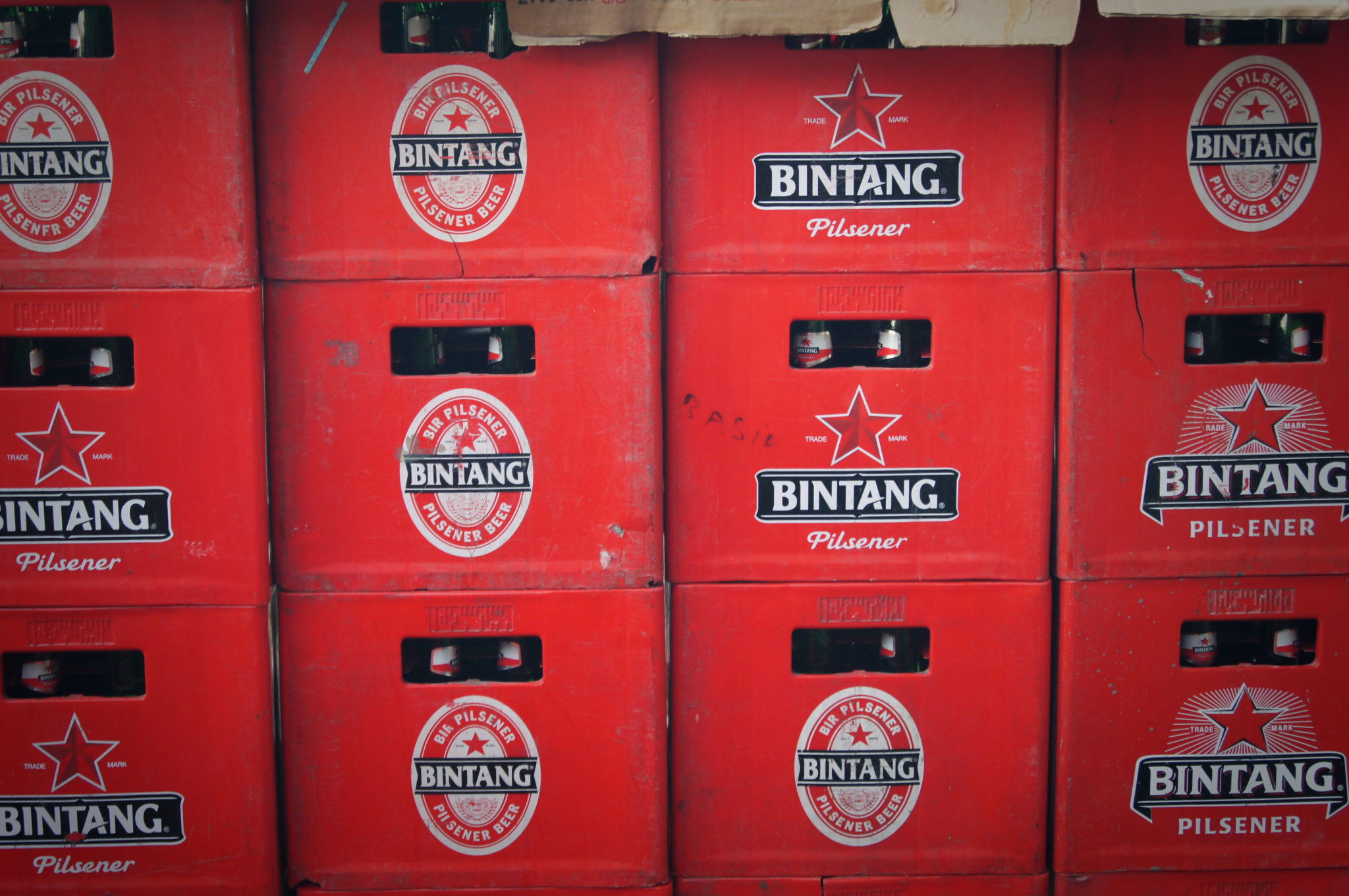 Bintang-Bier ist das Nationalbier in Indonesien