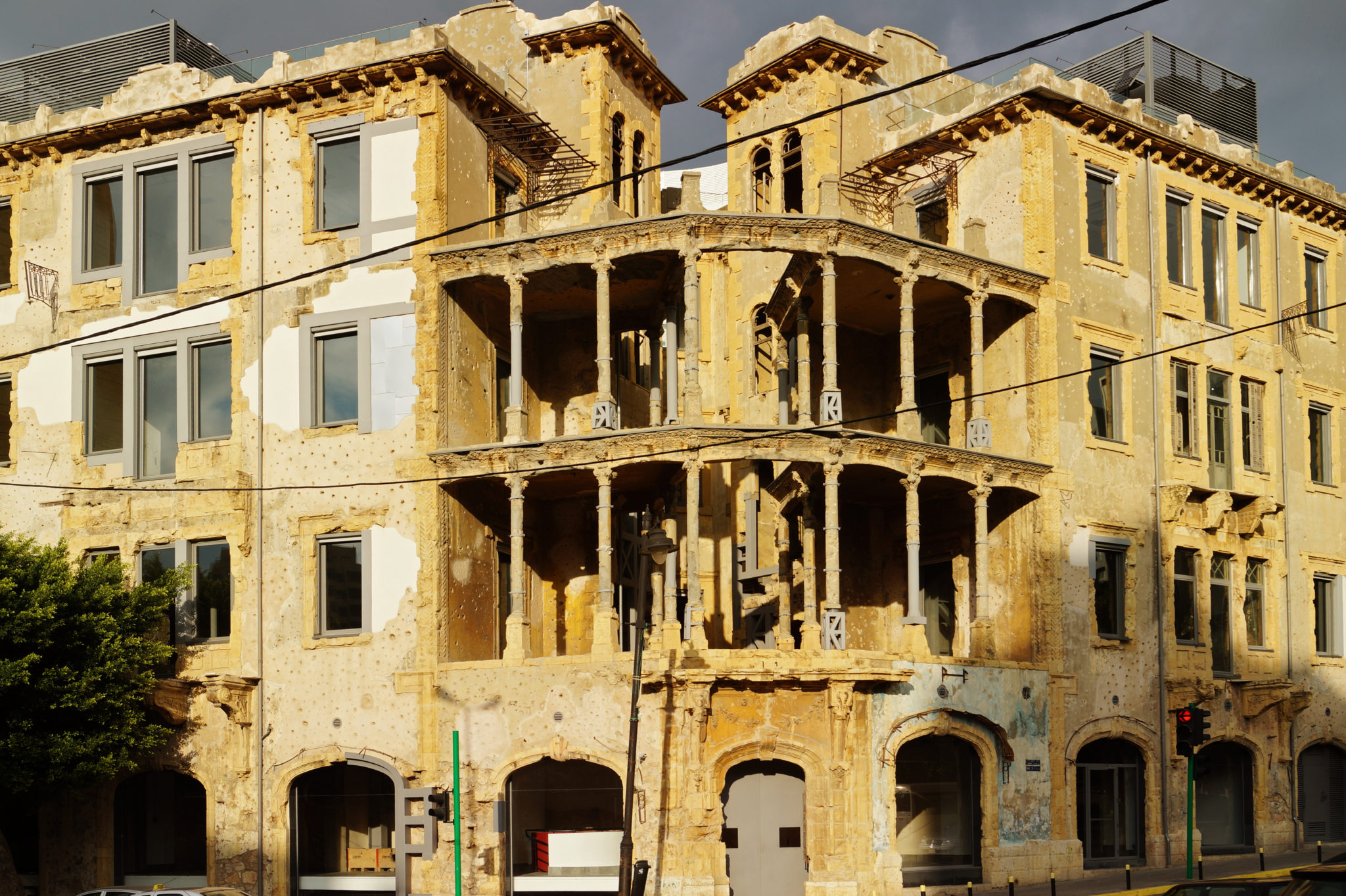 In Beirut findet man immer noch Relikte der Vergangenheit