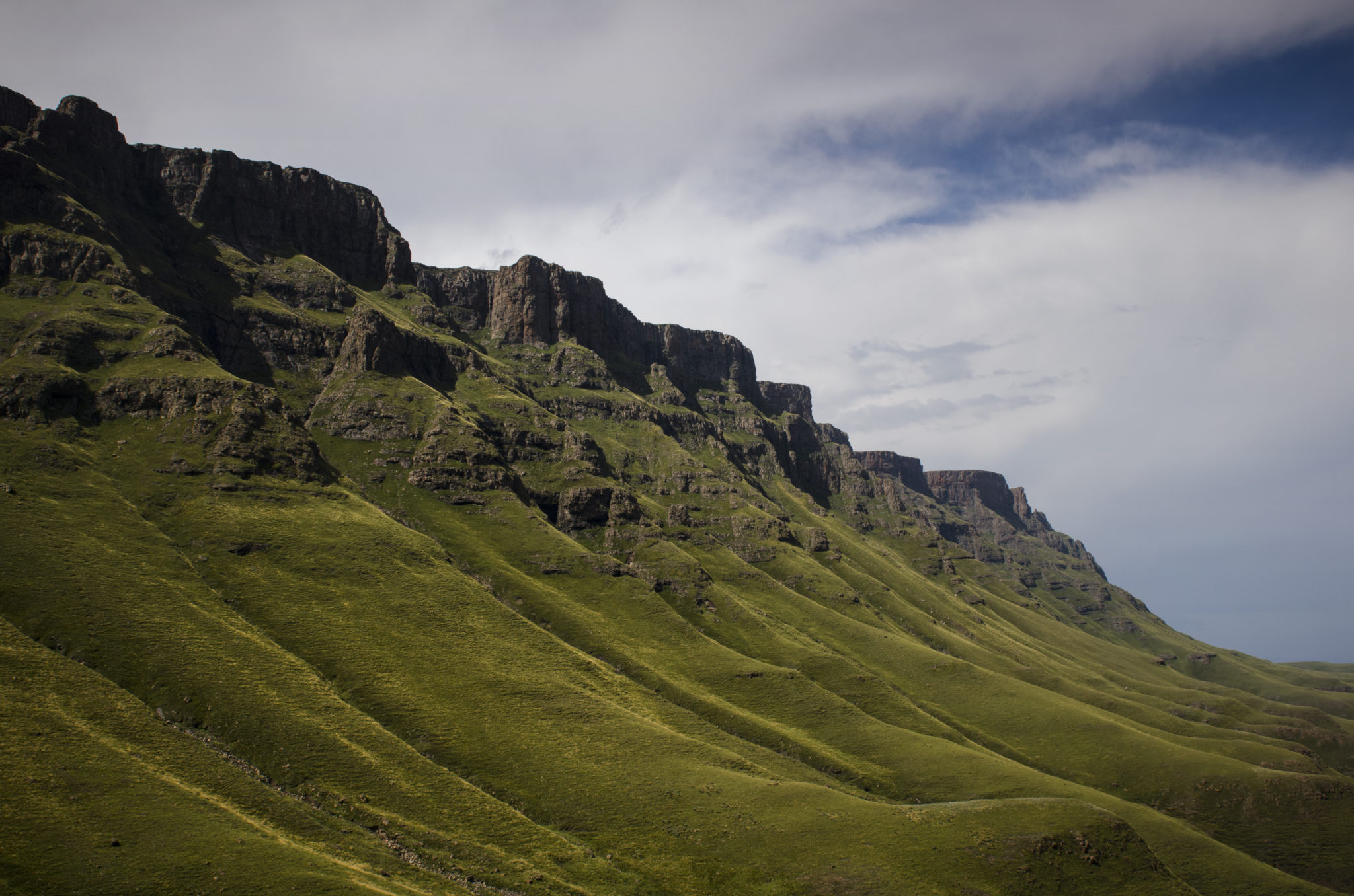 Die Landschaft des Sani-Pass ist einfach grandios