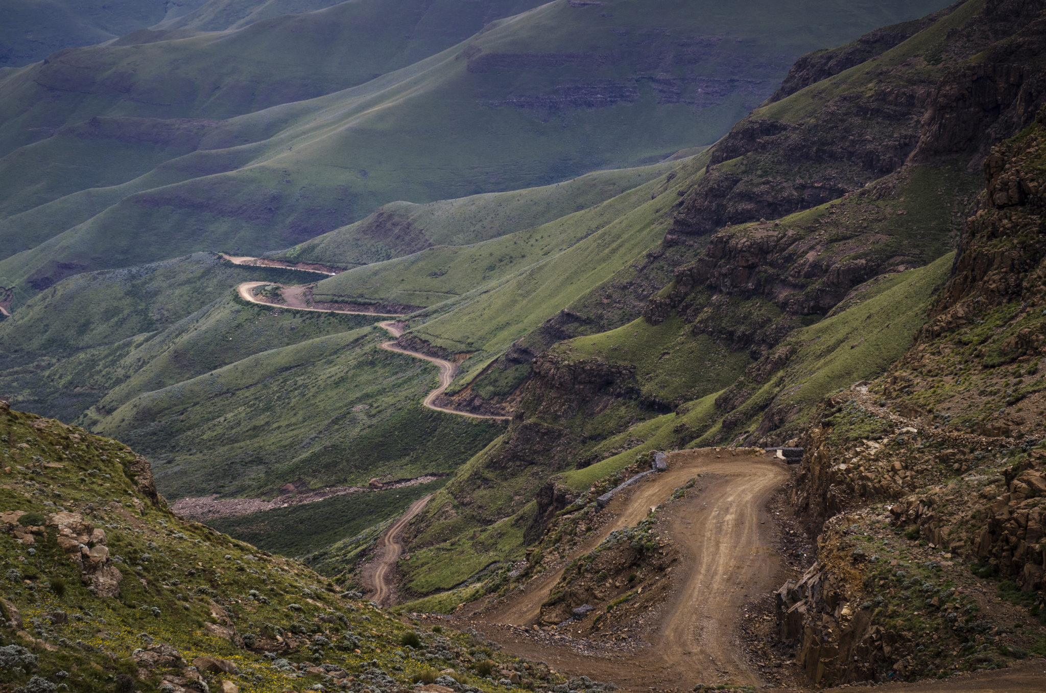 Der Sani Pass in Südafrika und Lesotho gilt als gefährliche Bergstraße