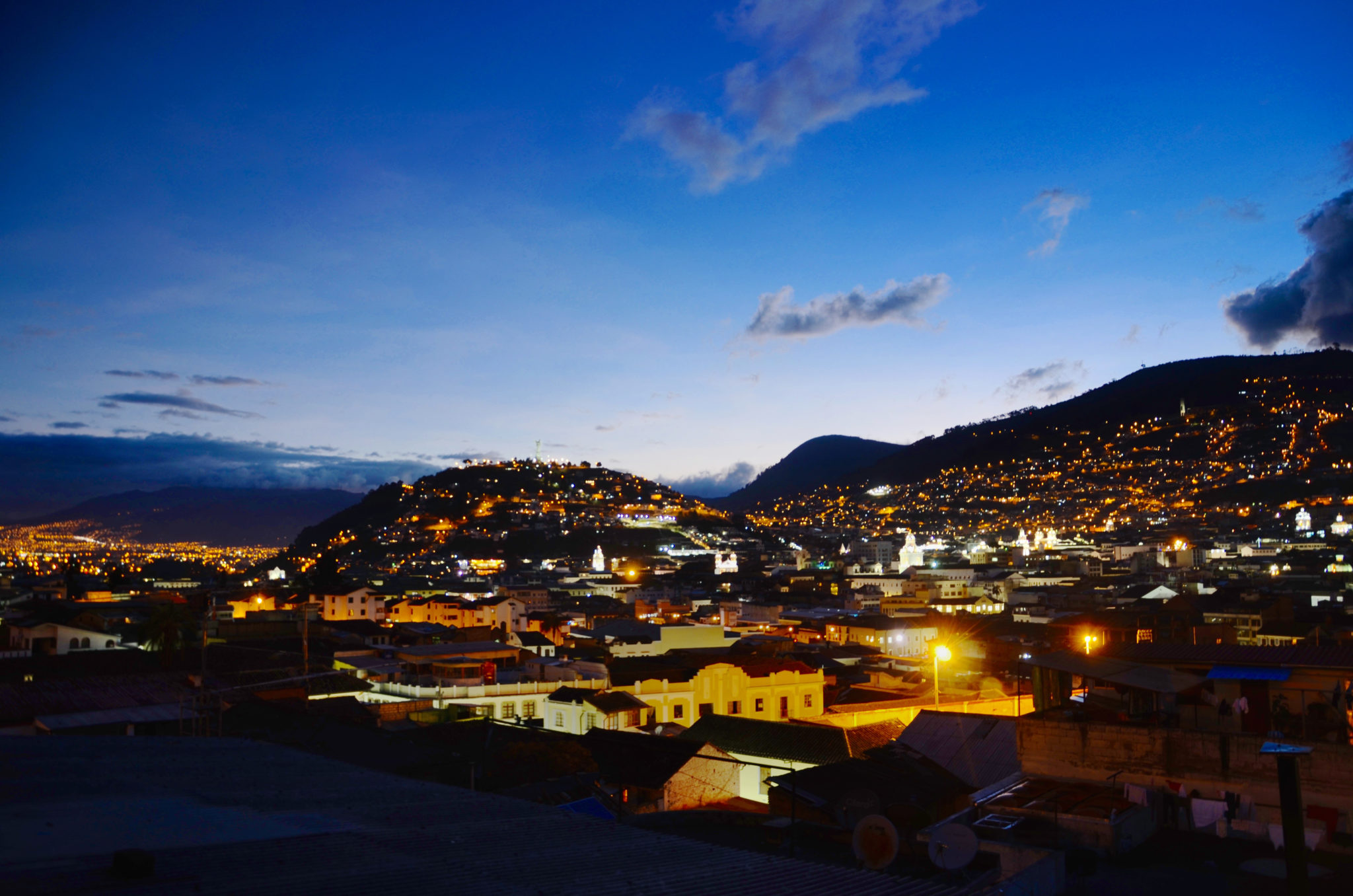 Quito bei Nacht