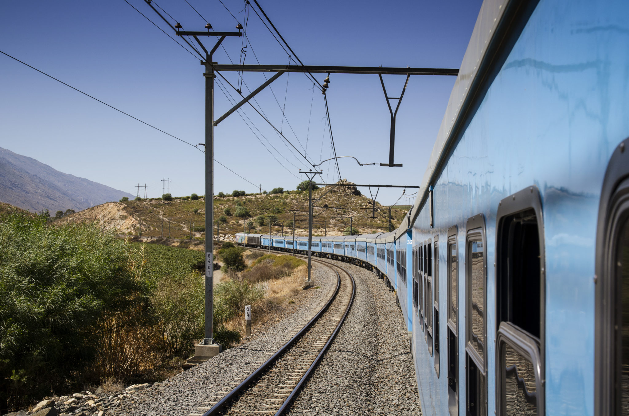 Im Blue Train von Johannesburg nach Kapstadt gilt als geheimer unter den Südafrika Reisetipps