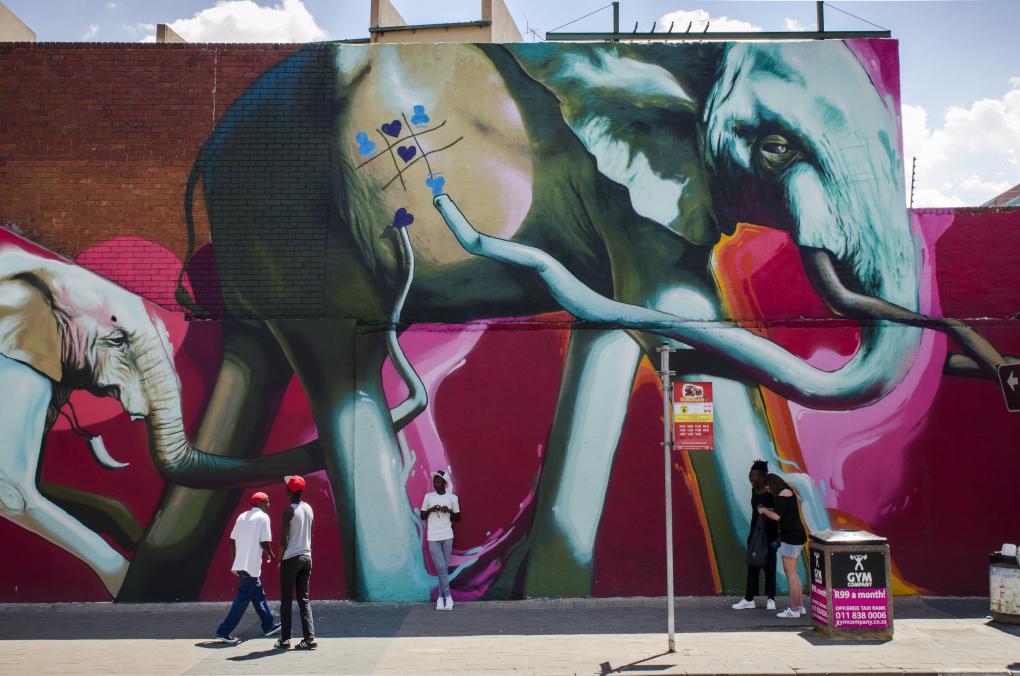 Streetart in Johannesburg