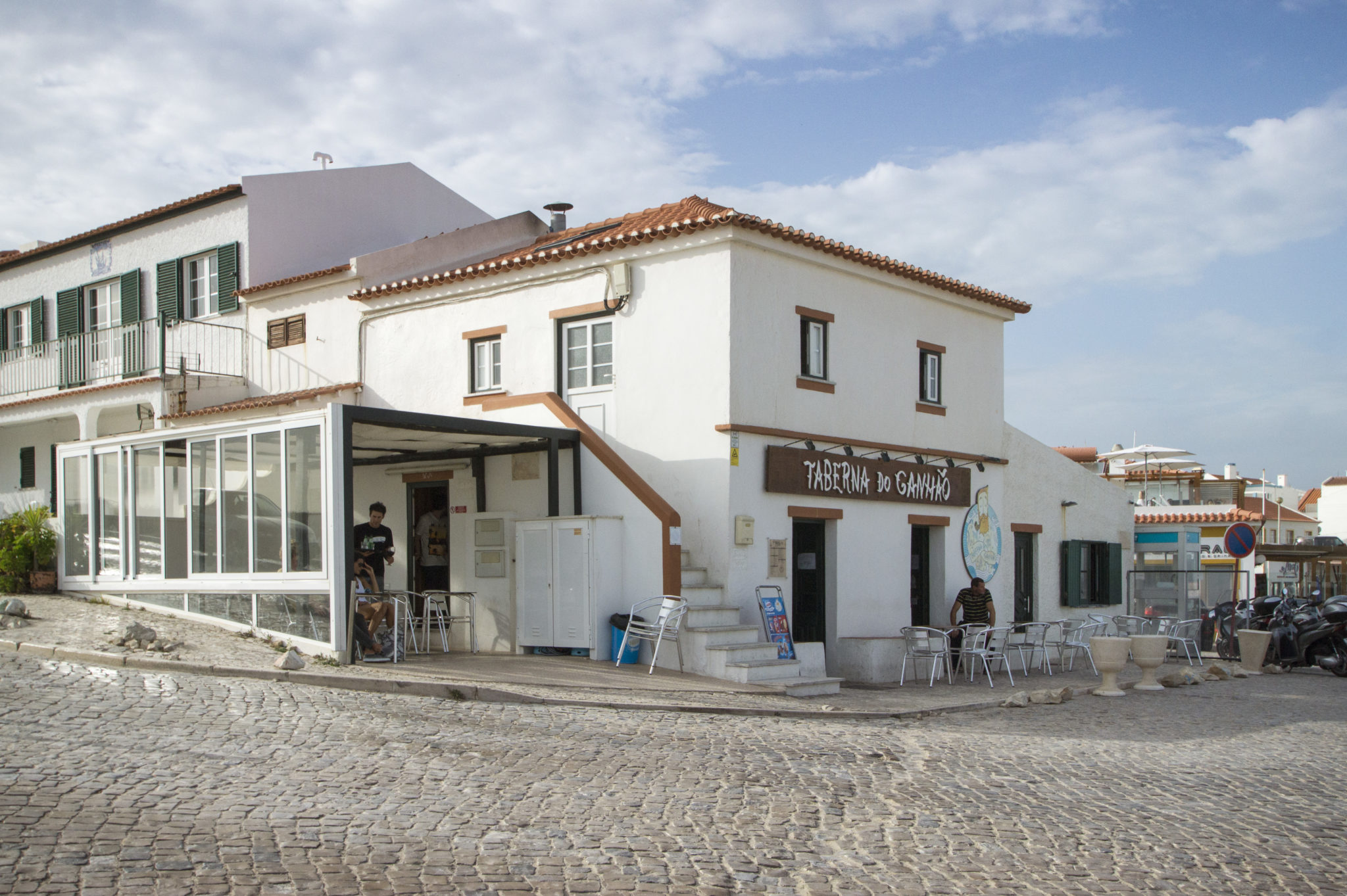 Das Restaurant Taberna do Ganhão in Baleal, Portugal