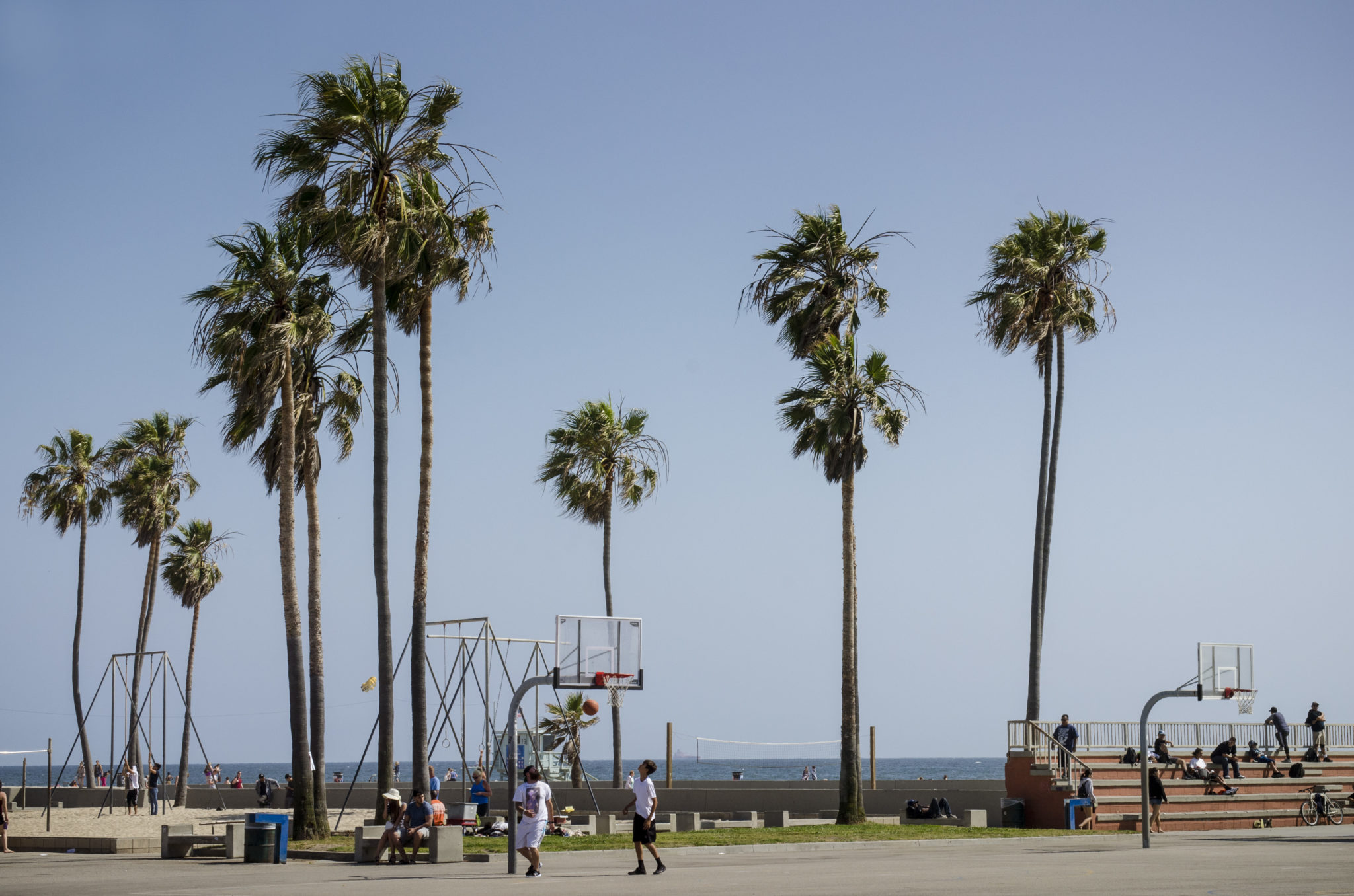 Venice-Beach-Basketballfeld