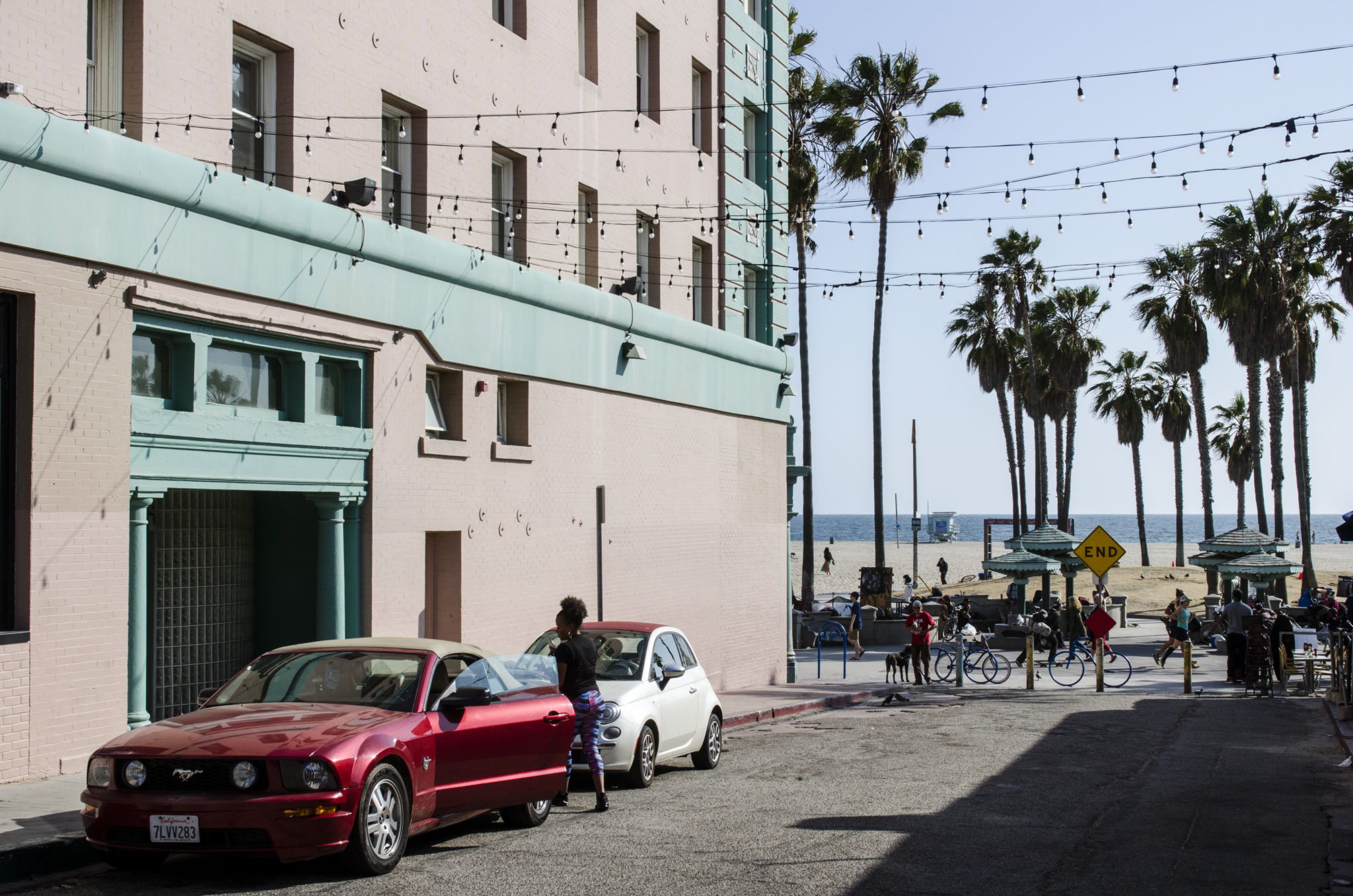 Venice-Beach-Seitenstrasse