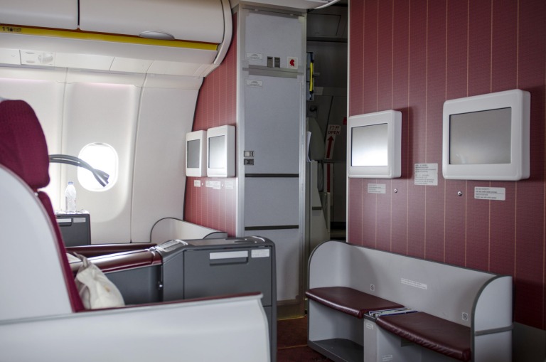 Business-Kabine von Hainan Airlines