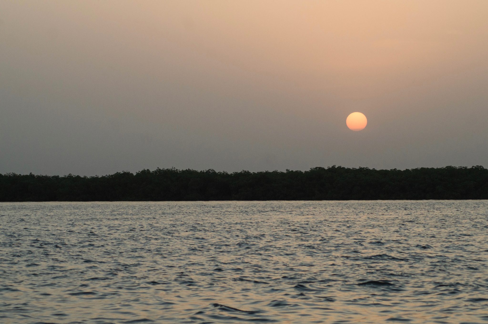 Sonneuntergang im Sine Saloum Senegal: Ein magischer Moment