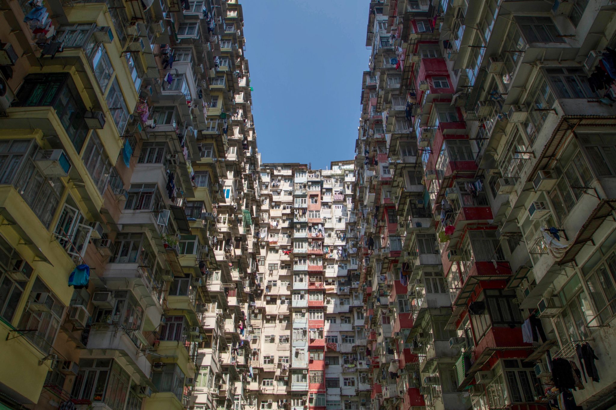 Die Montane Mansions in Hong Kong sind bekannt als das Monster Building