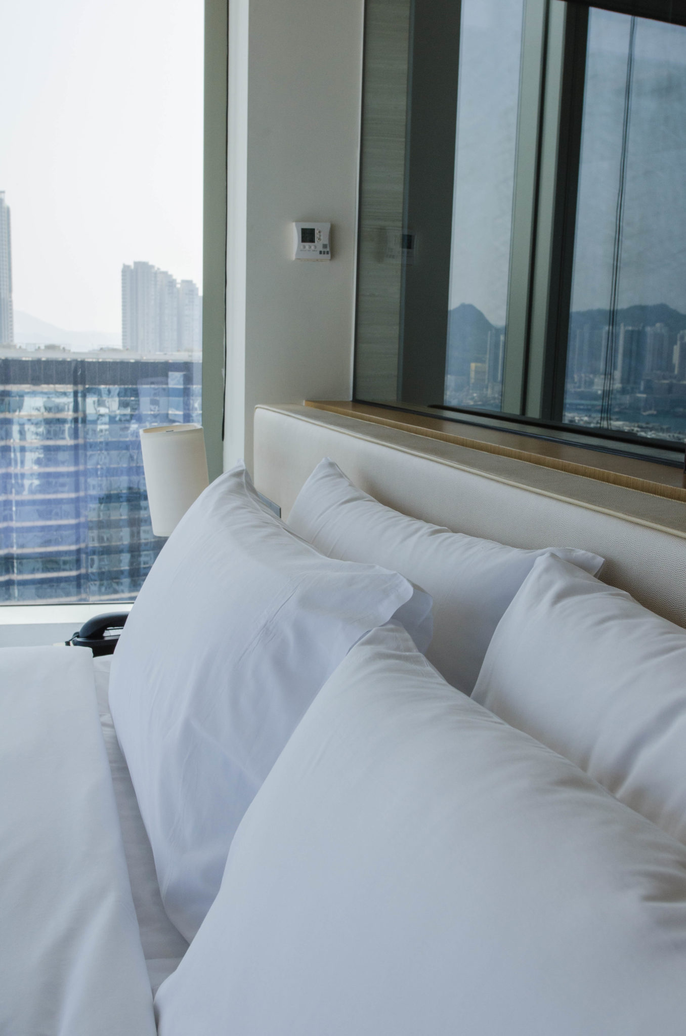 Das Bett im Hotel EAST Hong Kong