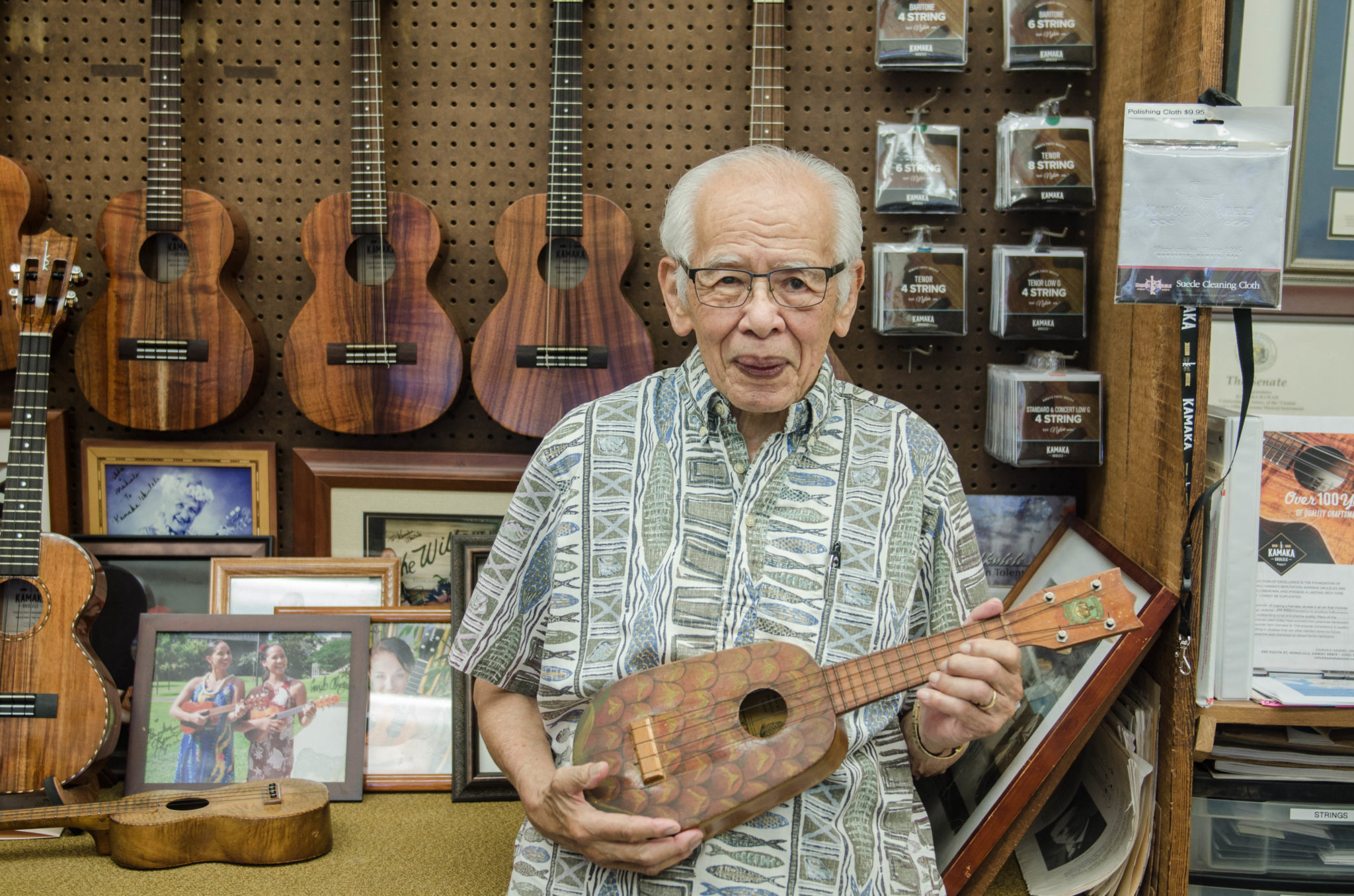 Kamaka Ukulele ist das Lebenswerk von Fred