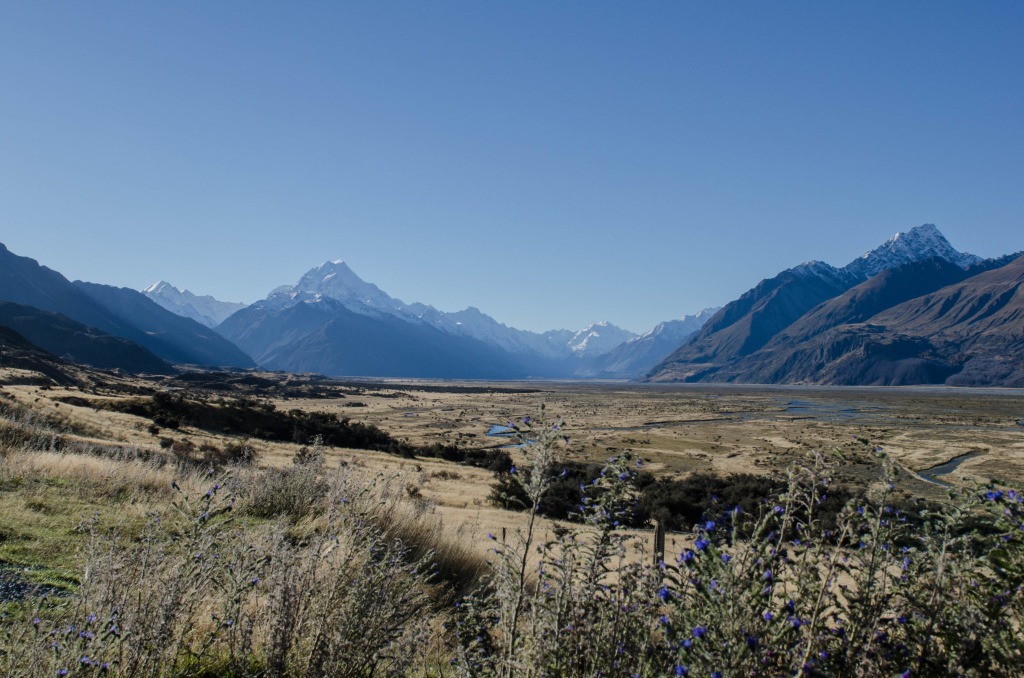Mount Cook Neuseeland Gletscherwanderung