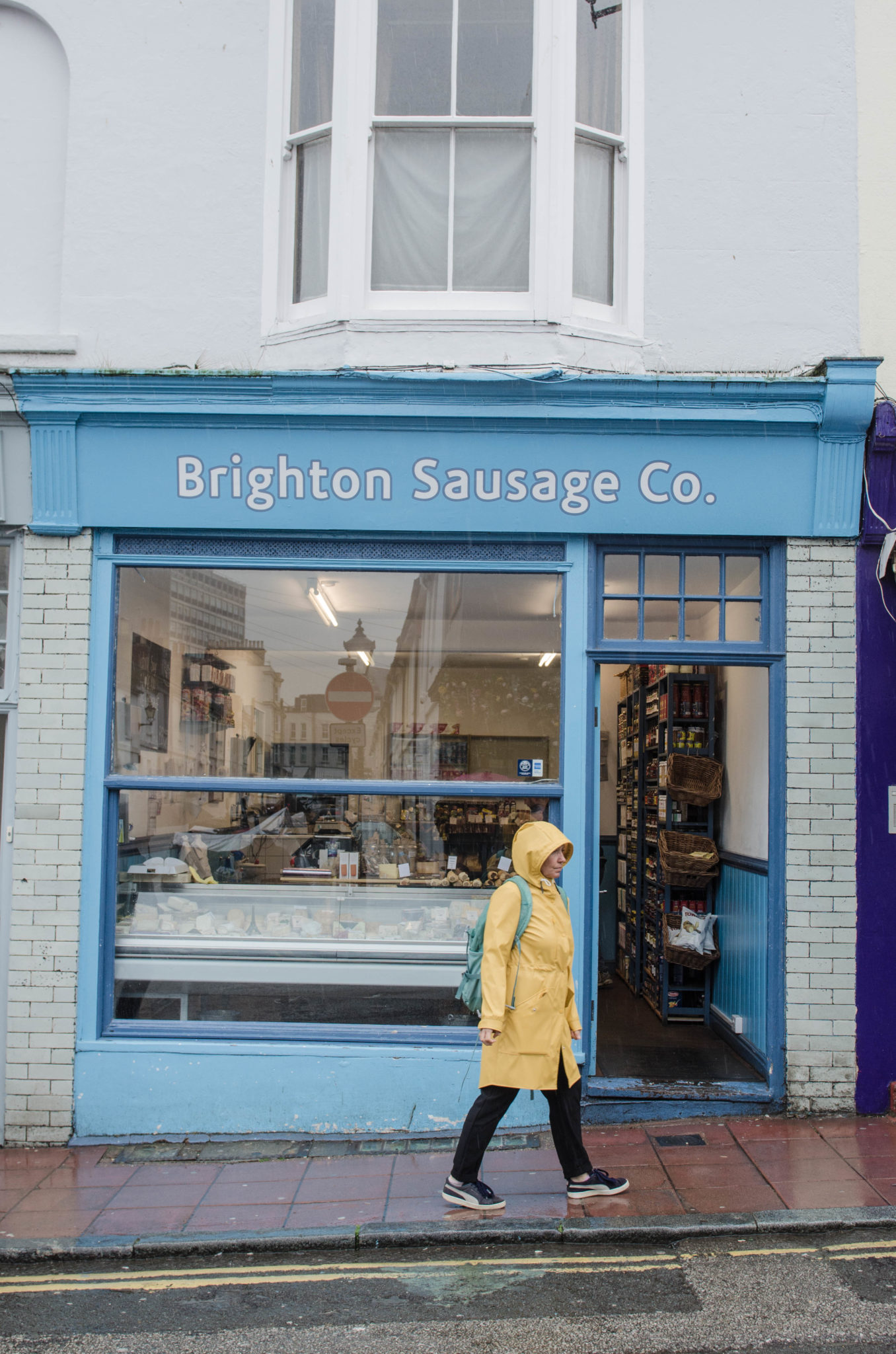 Im Viertel North Laine in Brighton findet man viele kleine leckere Spezialitätenläden.
