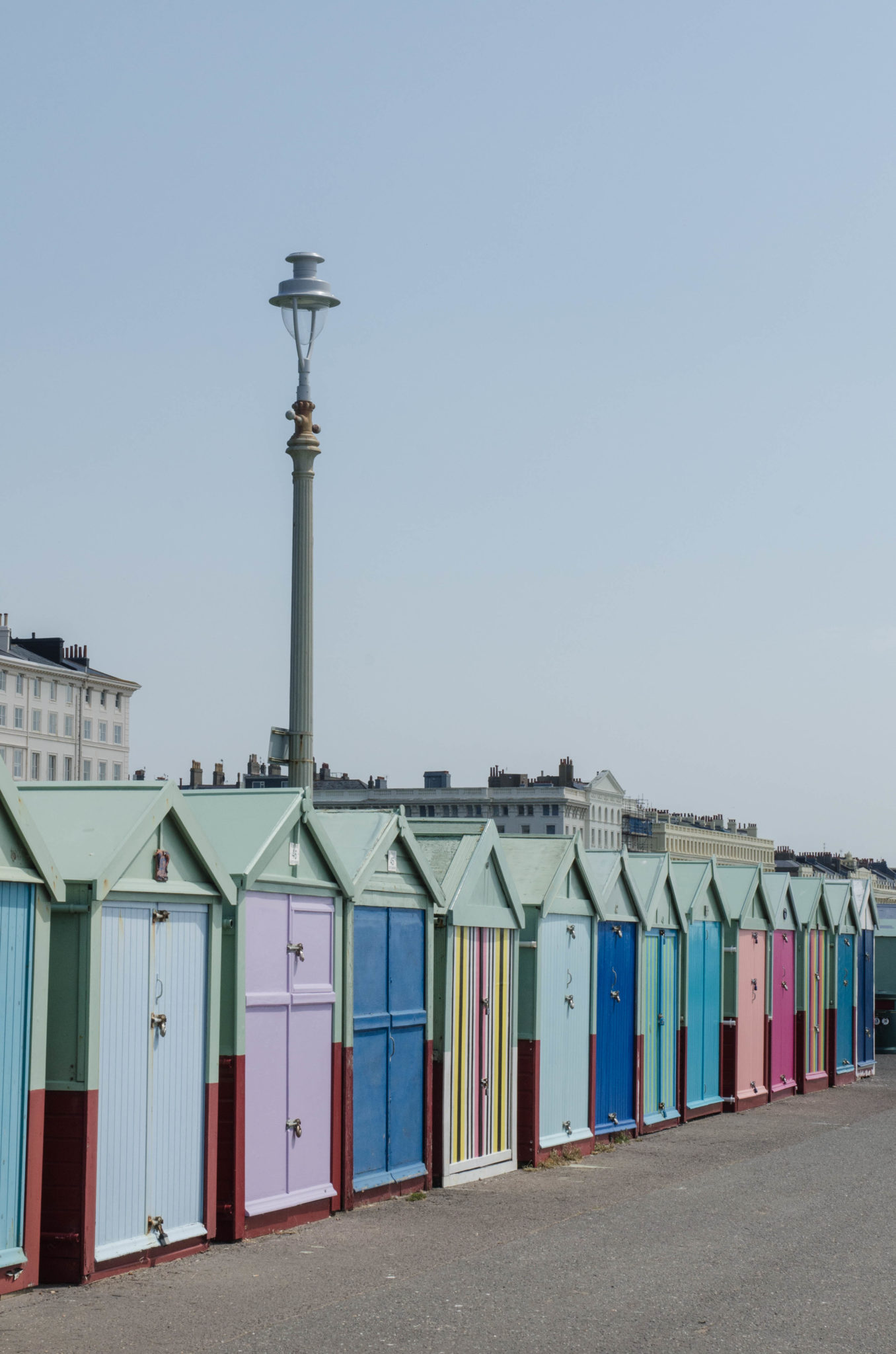 Die bunten Strandhütten in Hove sind wunderschön.