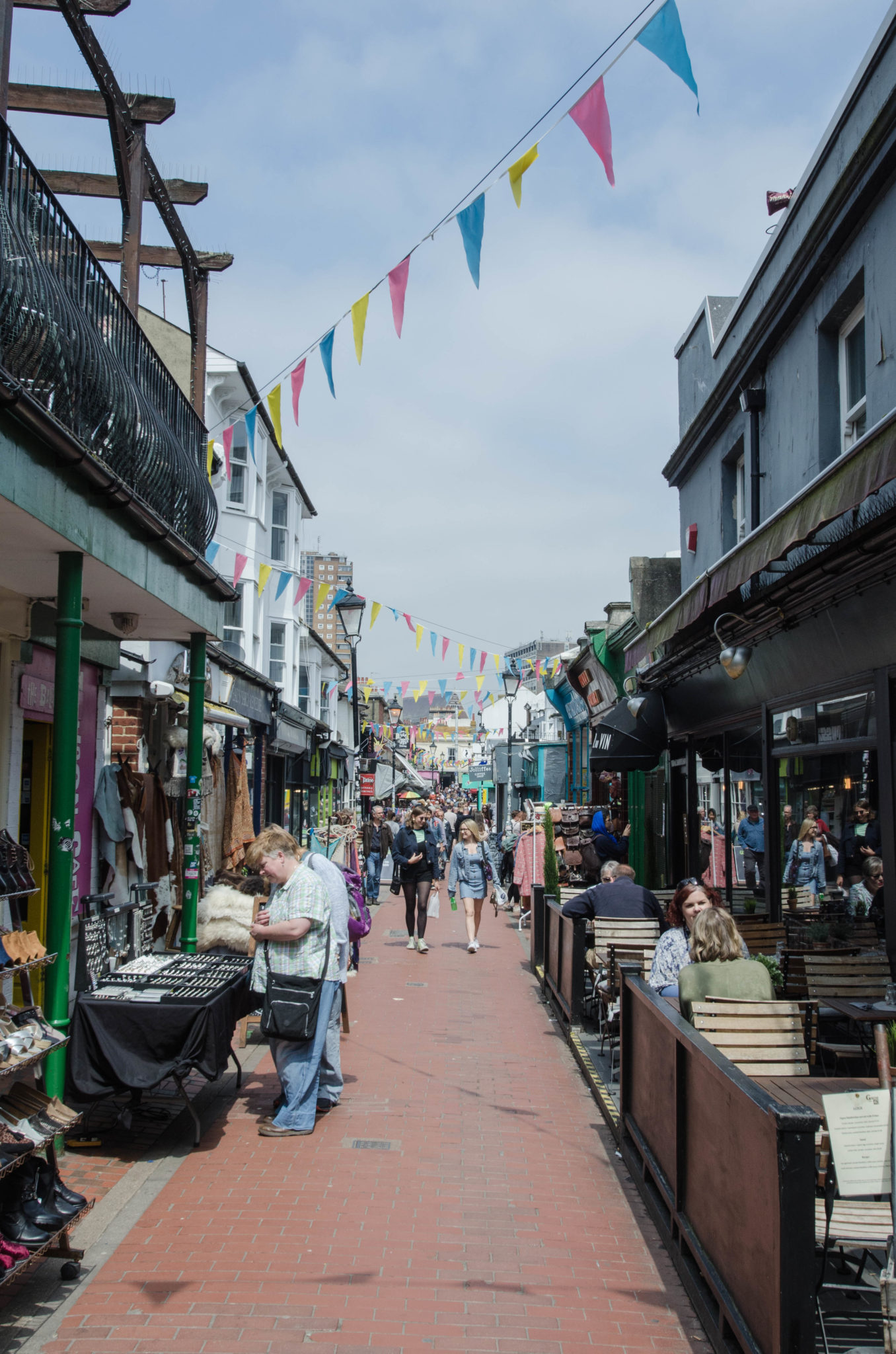 Die Brighton Lanes sind ein echtes Labyrinth.