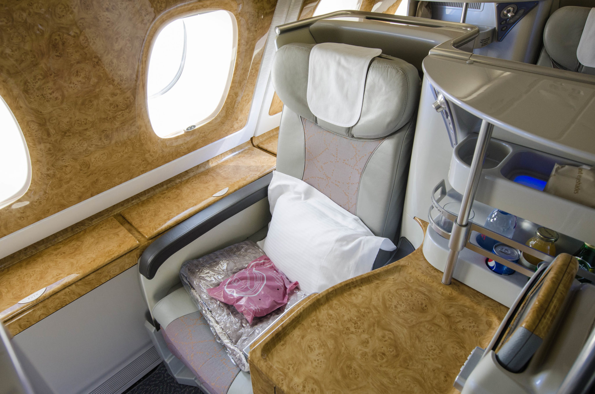 Der Emirates Business Class Sitz im A380