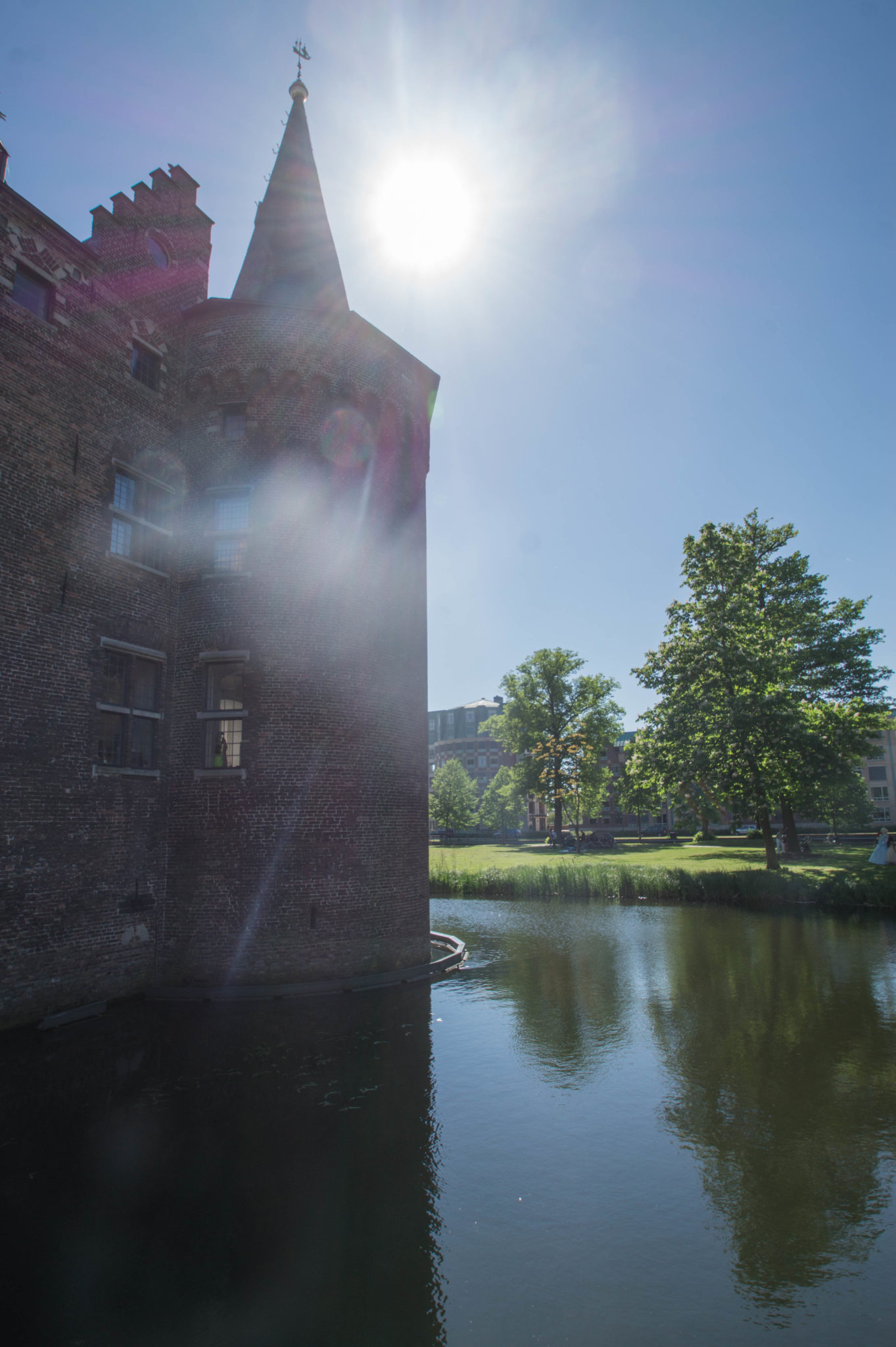 Das Schloss von Helmond Niederlande in der Region Brabant