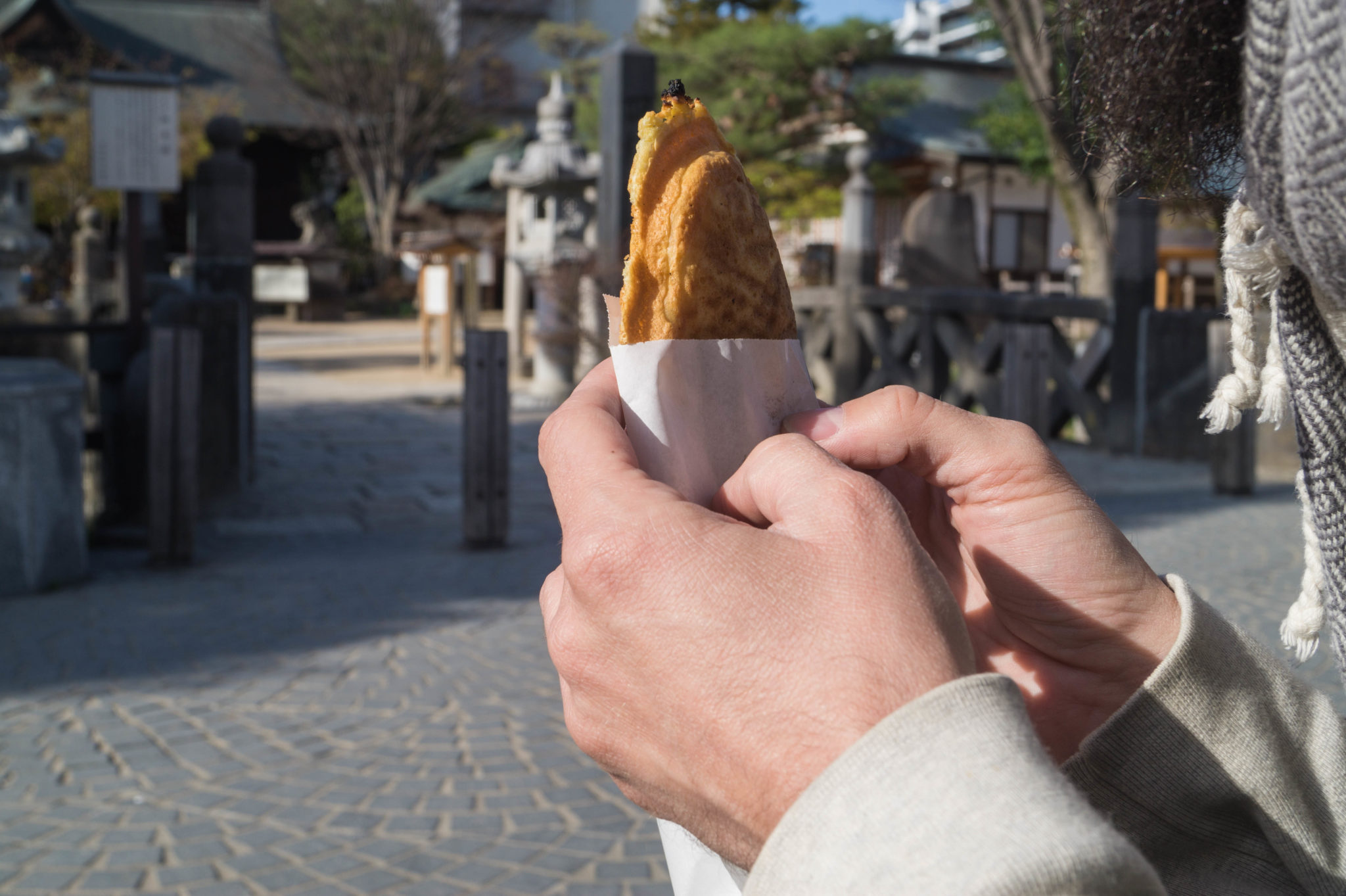 Die süßen japanischen Fischwaffeln Taiyaki sind ganz unterschiedlich gefüllt.