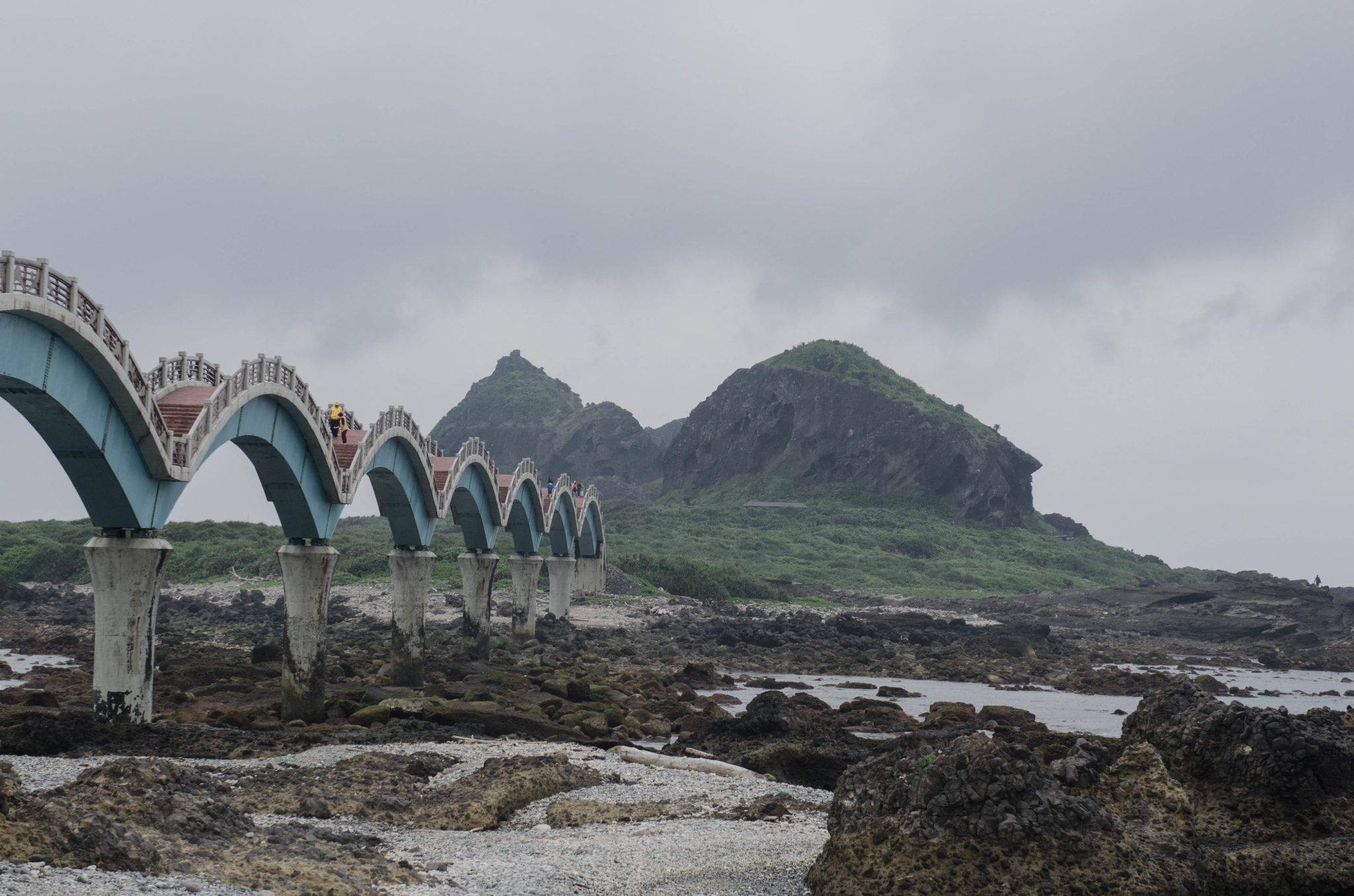 Die Sanxiantai Brücke kann man einfach von Hualien aus besichtigen.