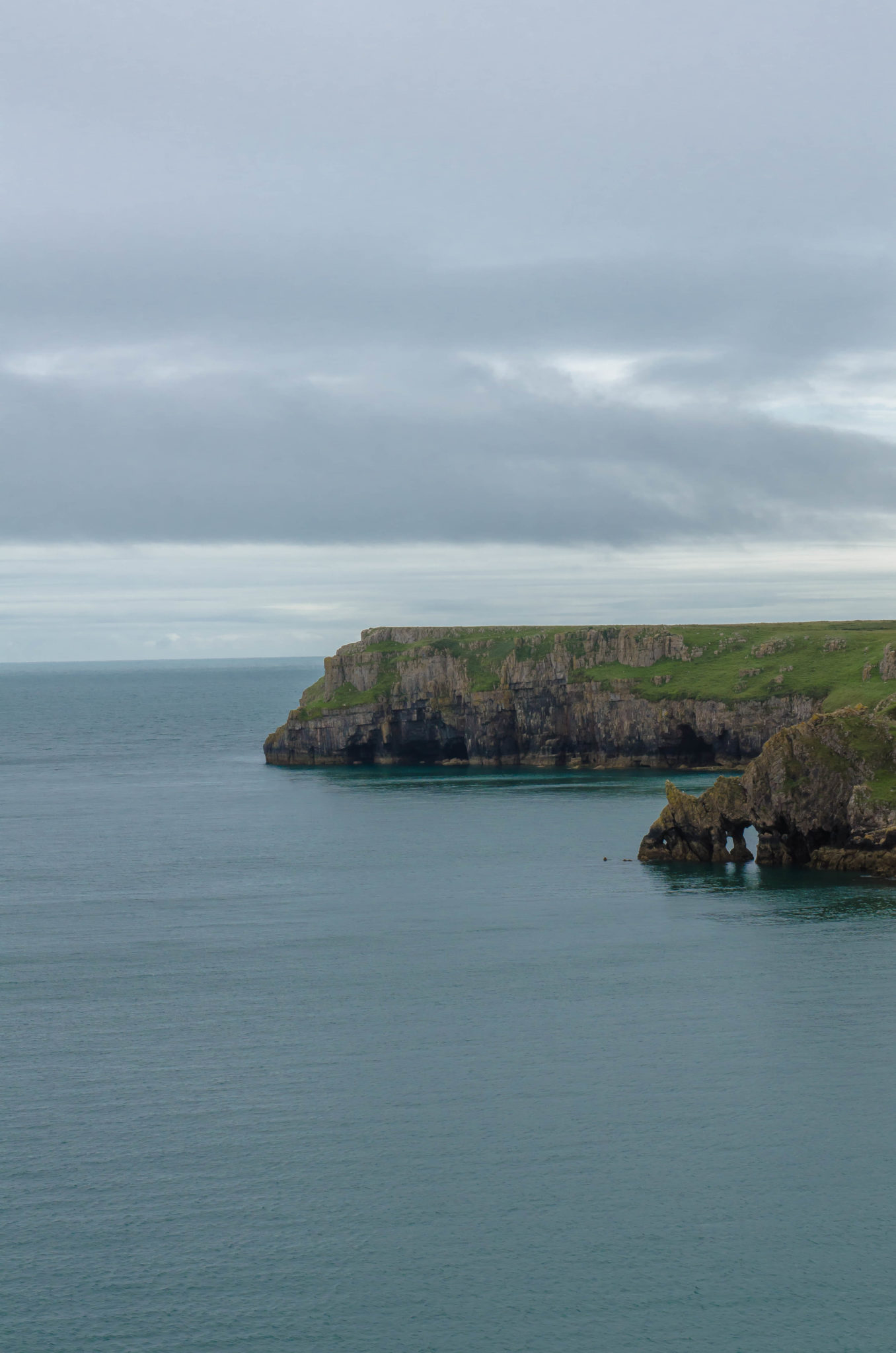 Die Aussicht vom Coastal Path ist atemberaubend