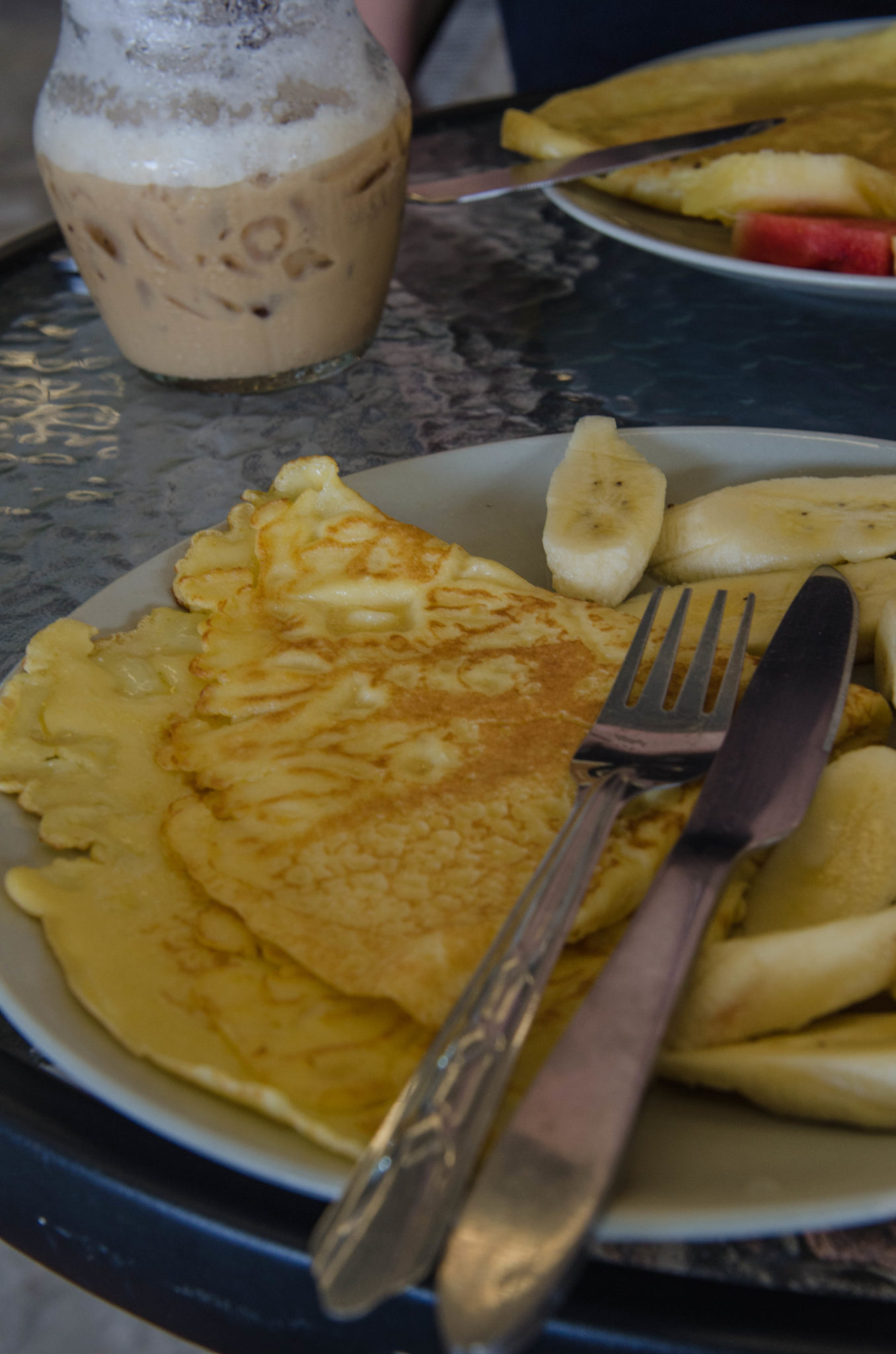 Banana Pancake auf einem Streetfoodmarkt in Thailand Reisetipp
