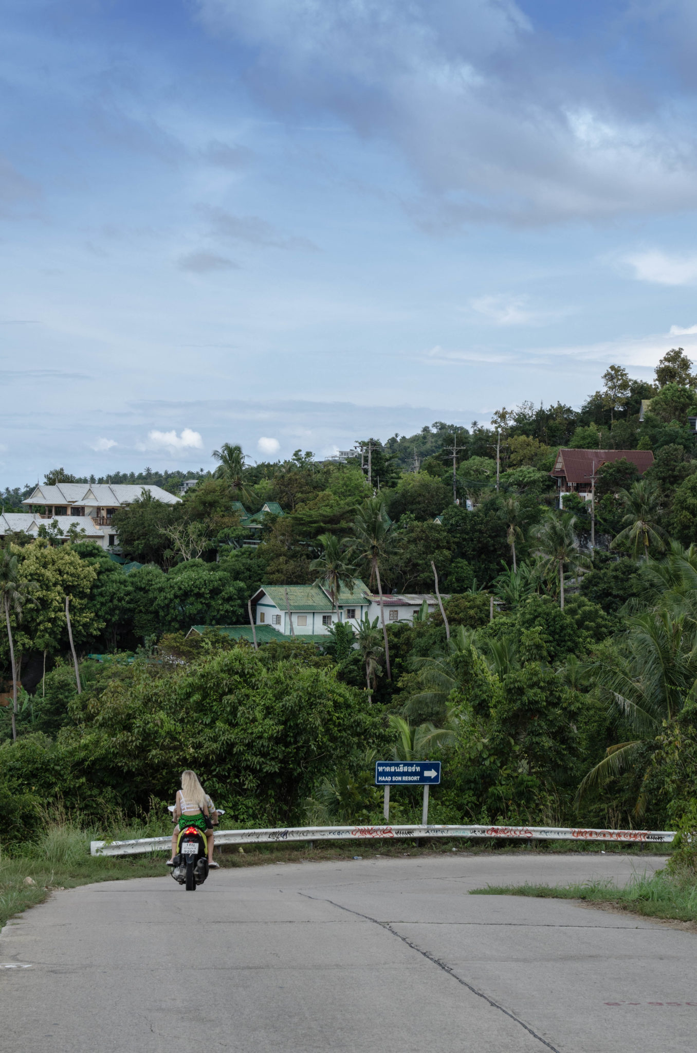 Roller kann man sich auf Koh Phangan ganz einfach mieten