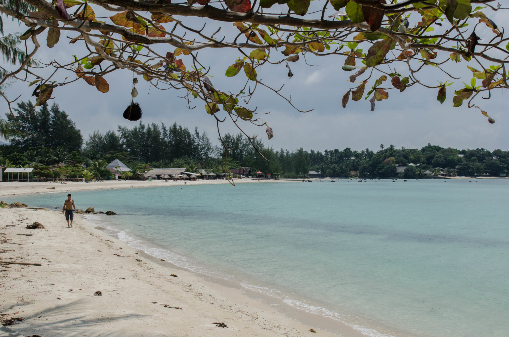 Srithanu Beach ist einer der schönsten Strände auf Koh Phangan