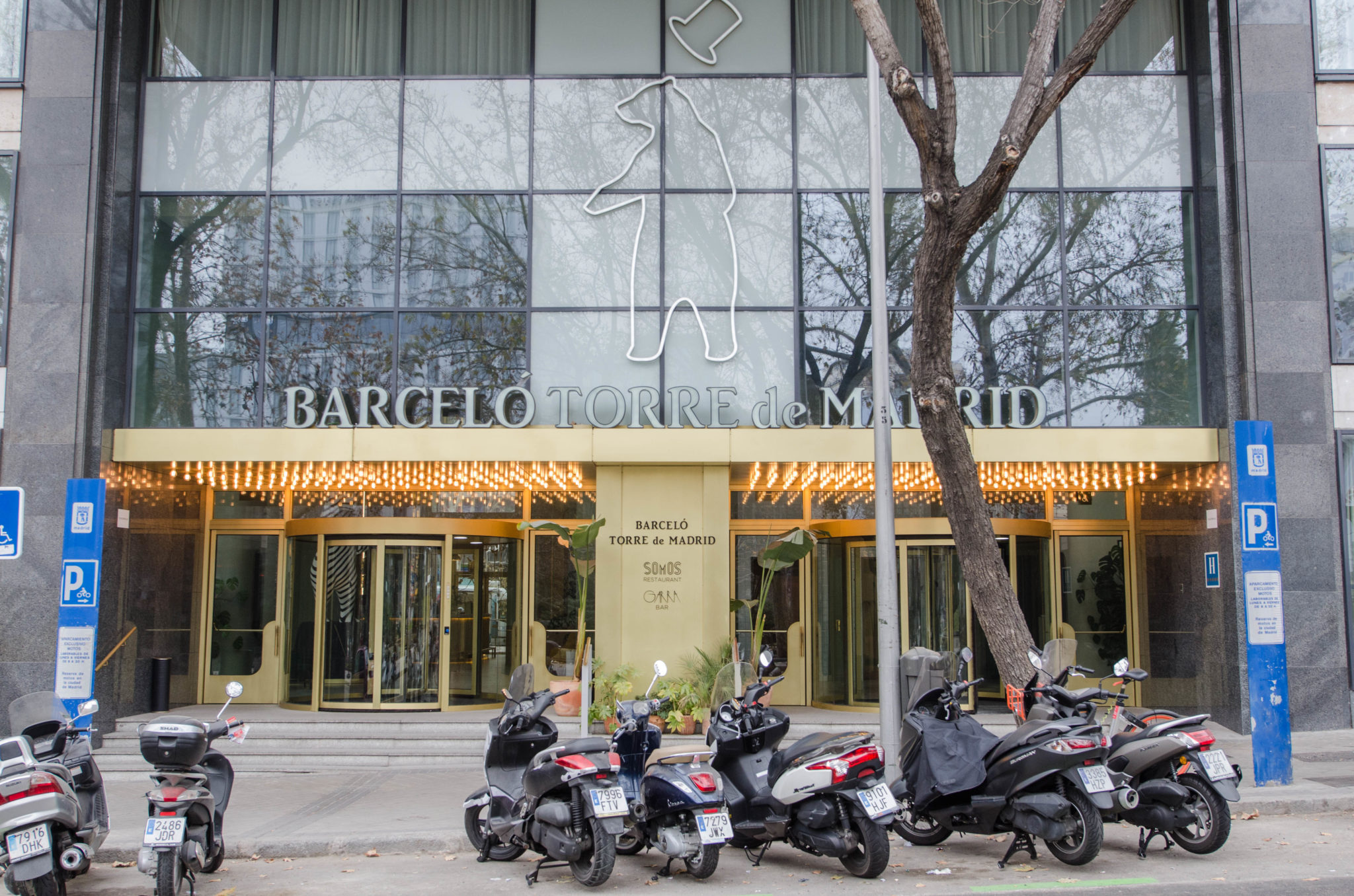 Barcelo Torre de Madrid Review: Eingangsbereich