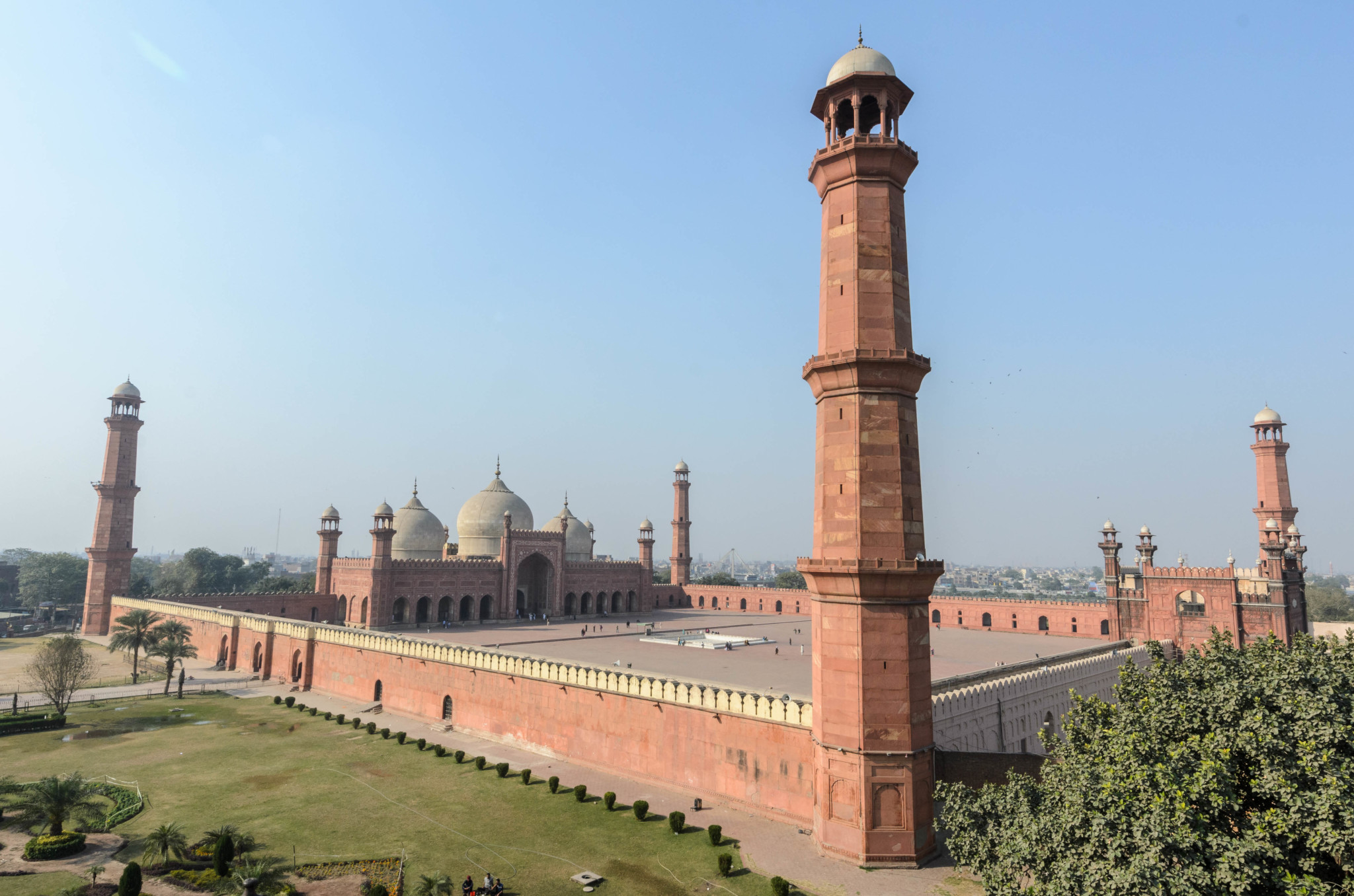 Die Badshahi Moschee in Lahore ist eine der schönsten Pakistan Sehenswürdigkeiten