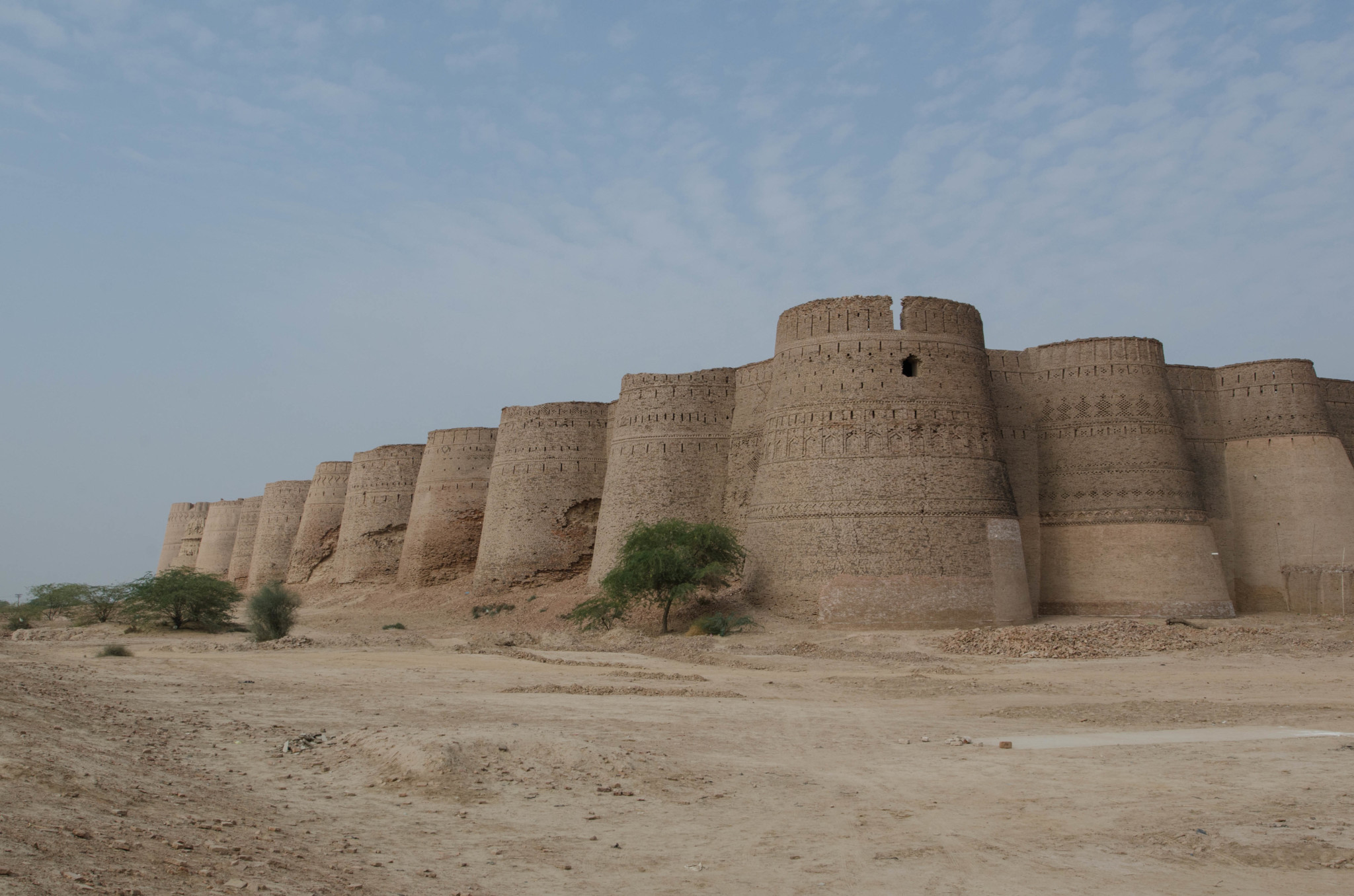 Das Derawar Fort in der Cholistan Wüste