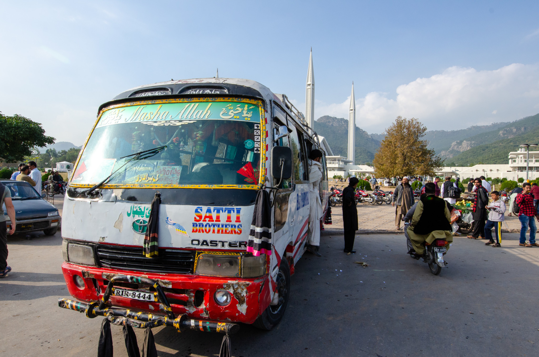 Busfahren im Pakistan Urlaub