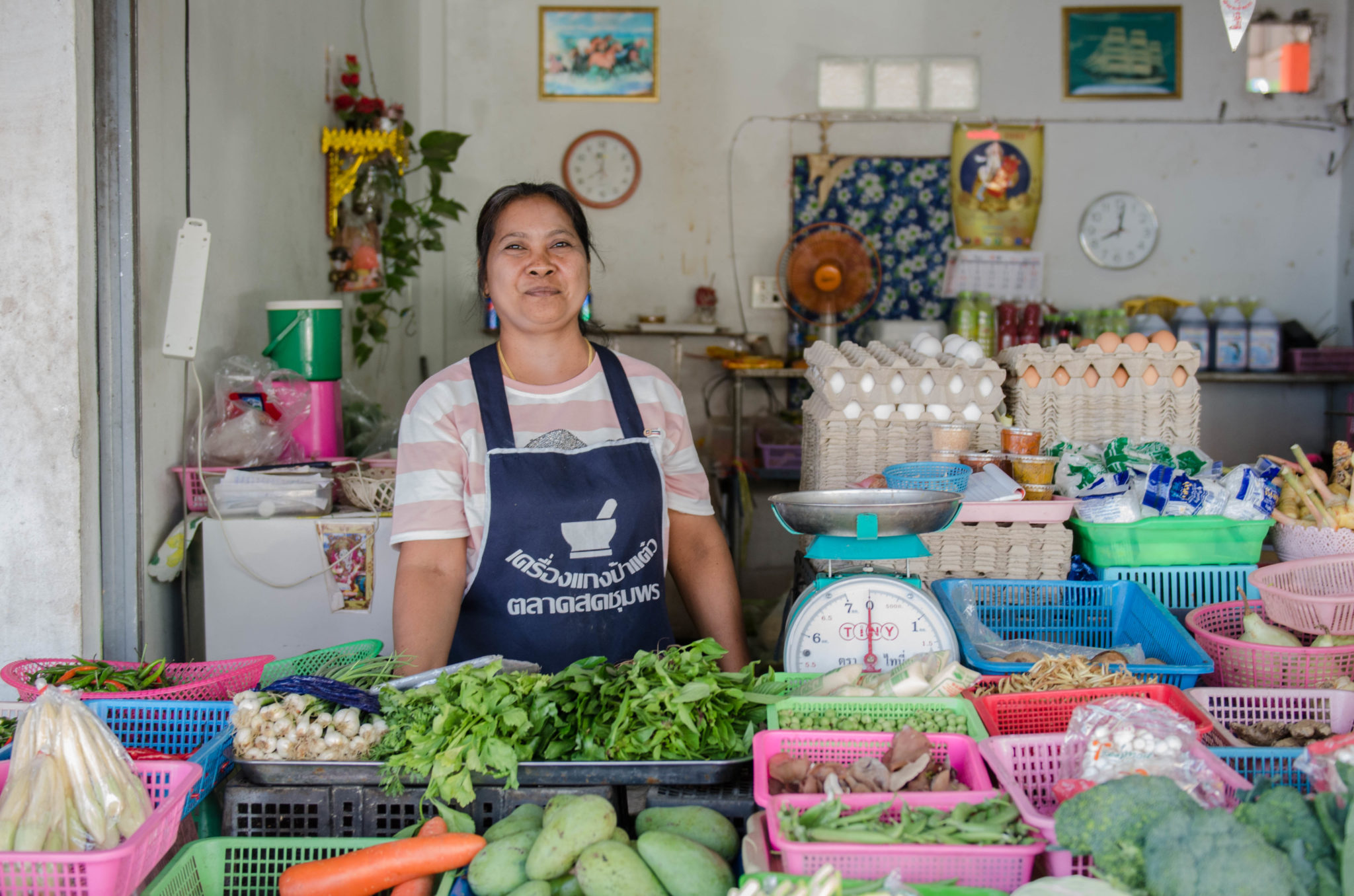 Chumphon Sehenswürdigkeiten: Pak Nam Market