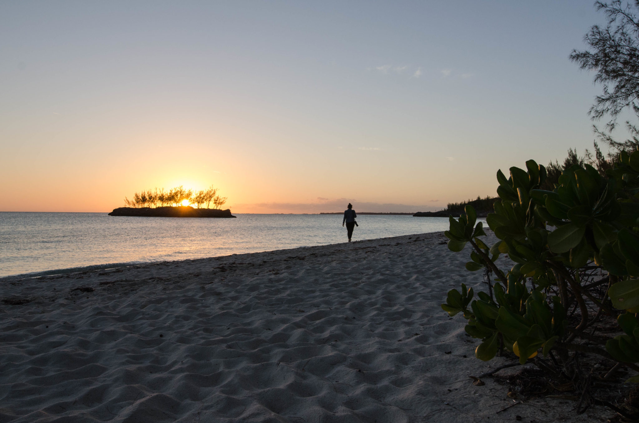 Traumhafter Sonnenuntergang auf Eleuthera