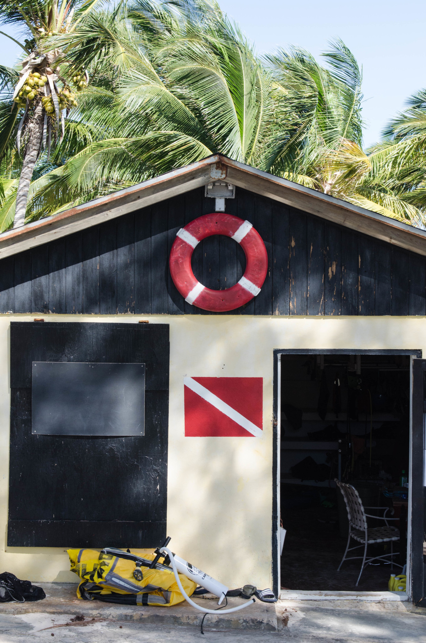 Bootshaus auf Cat Island