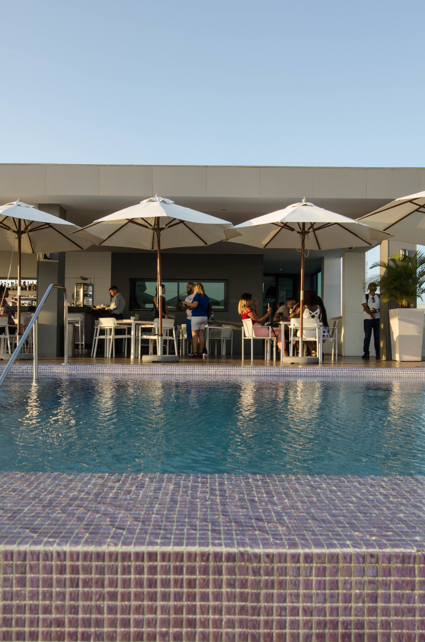 Pool auf Dachterrasse Kempinski Kuba