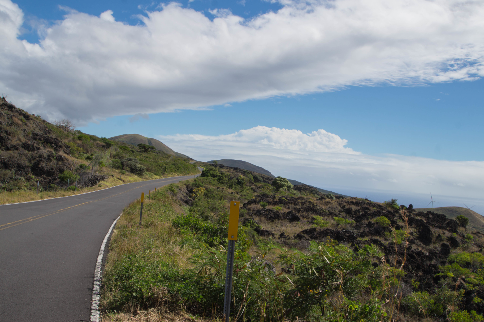Die Straßen auf Hawaii sind für den Mietwagen perfekt