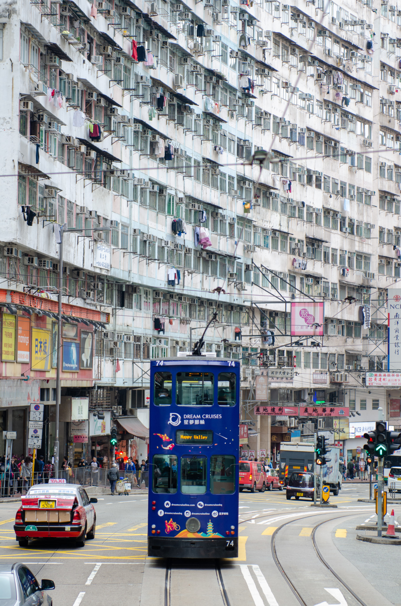 Hongkong Tram in Central