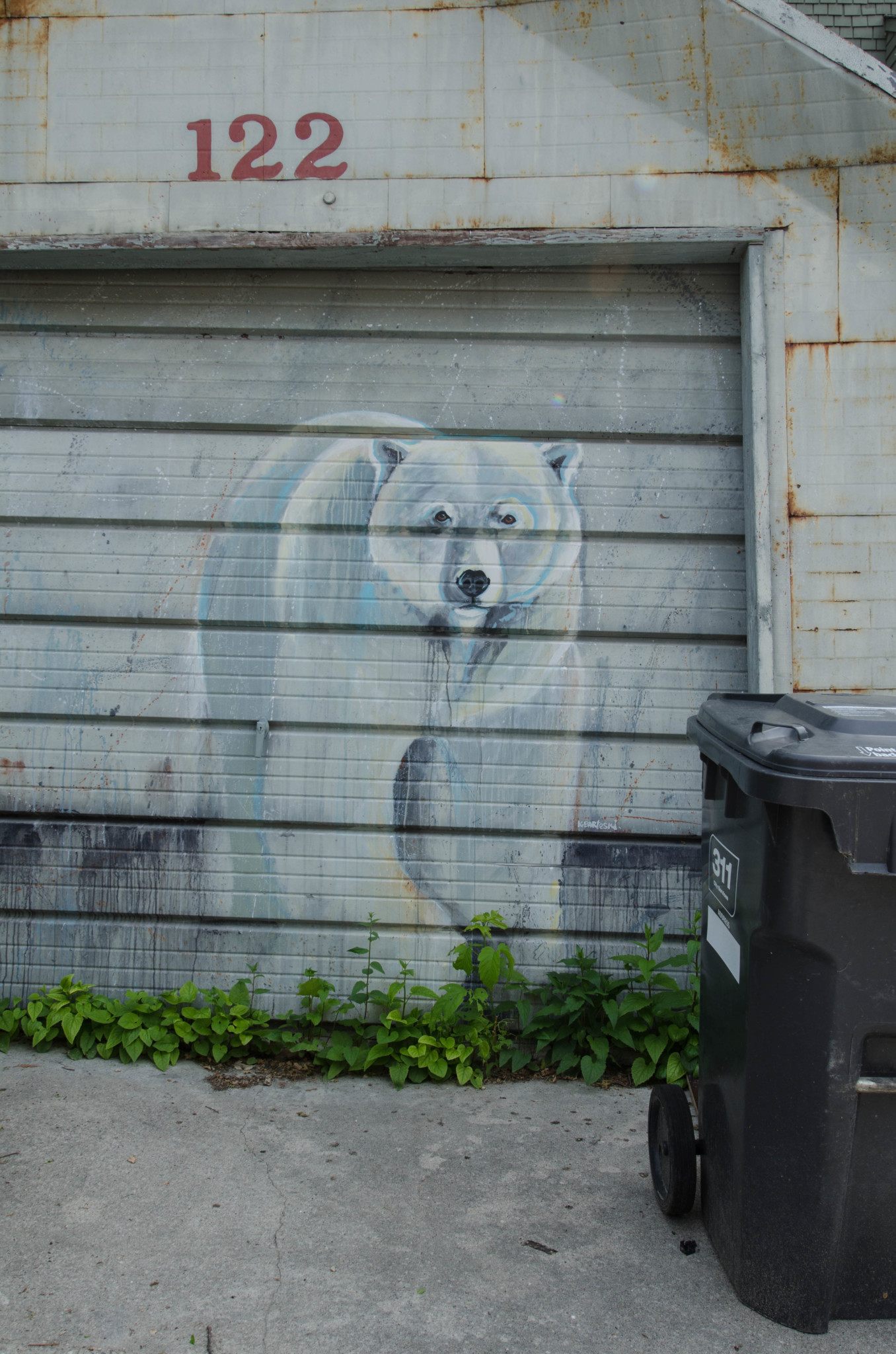 Streetart sieht man in Winnipeg fast überall