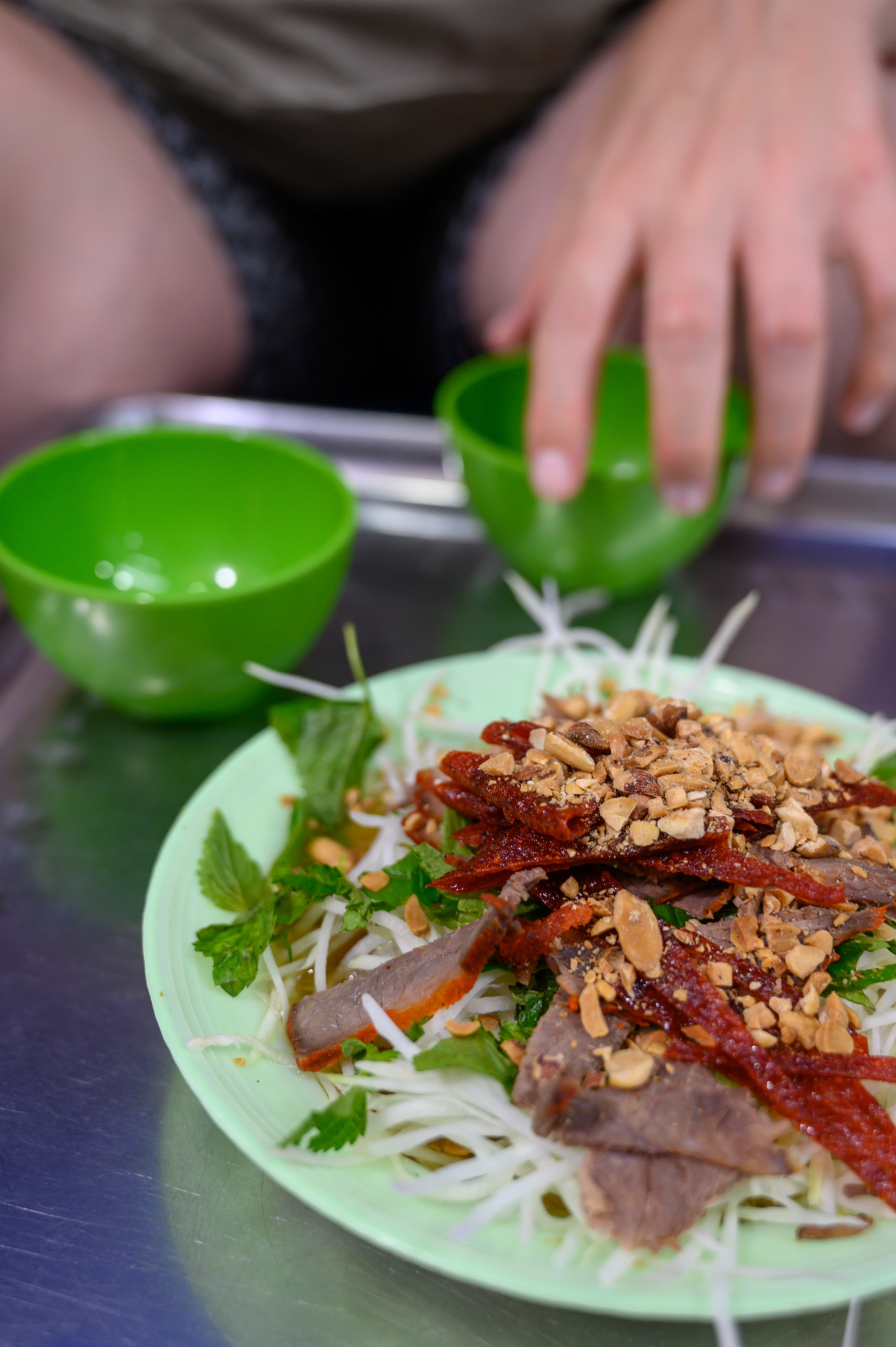 Vietnamesisches Essen in Hanoi
