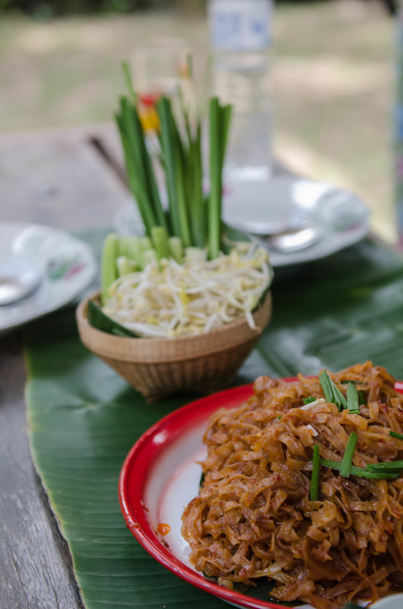 Pad Thai beim Kochkurs in Thailand, Chumphon