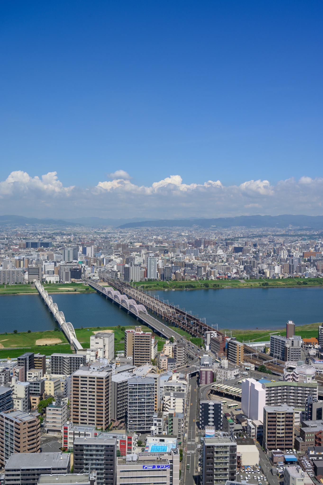 Aussicht vom Umeda Sky Building in Osaka