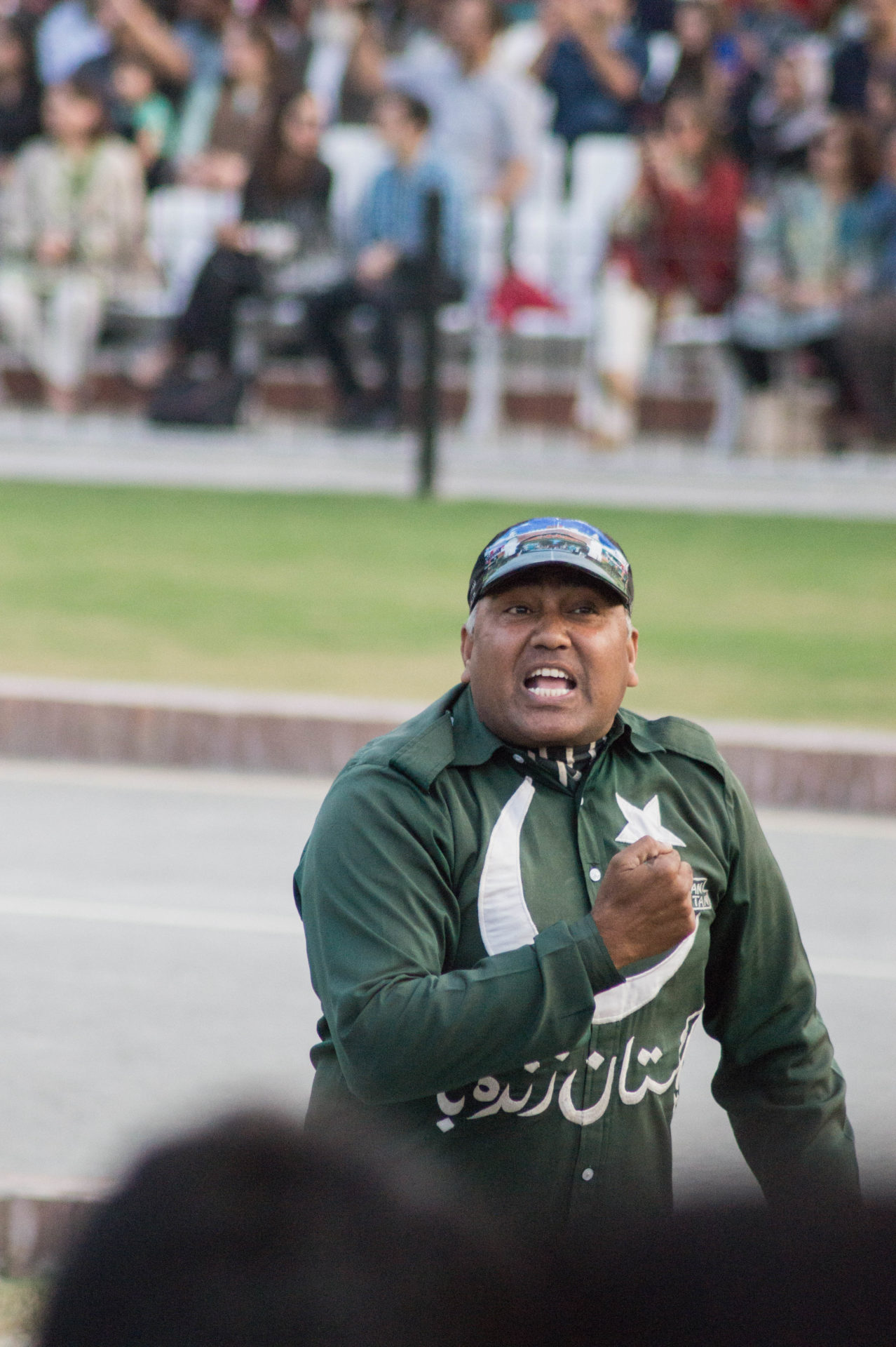 Wagah Border Grenzzeremonie
