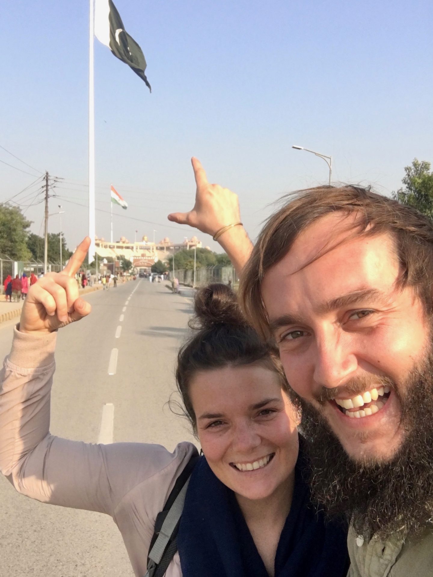 Wagah Border Grenzzeremonie