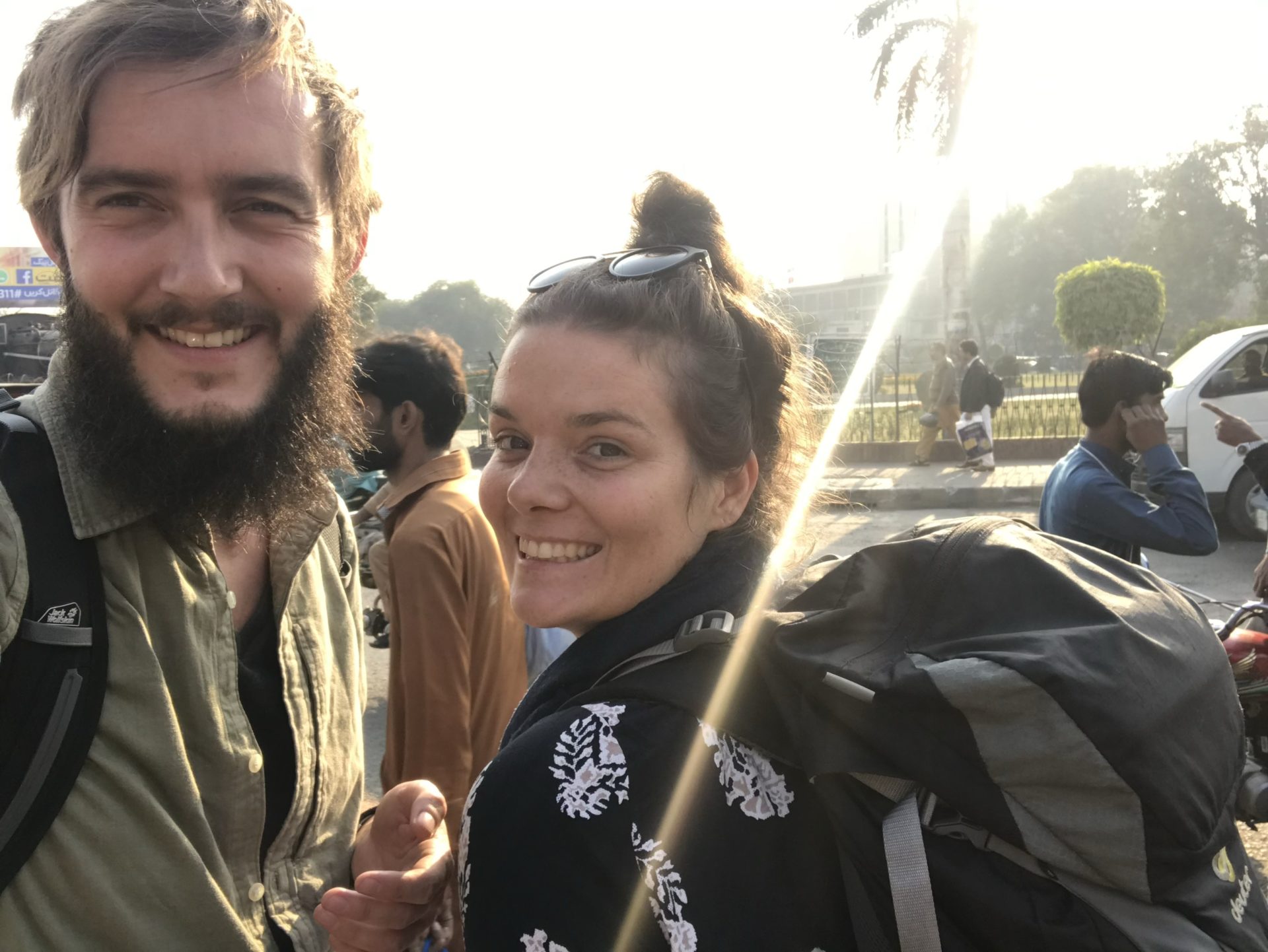 Zugfahren in Pakistan