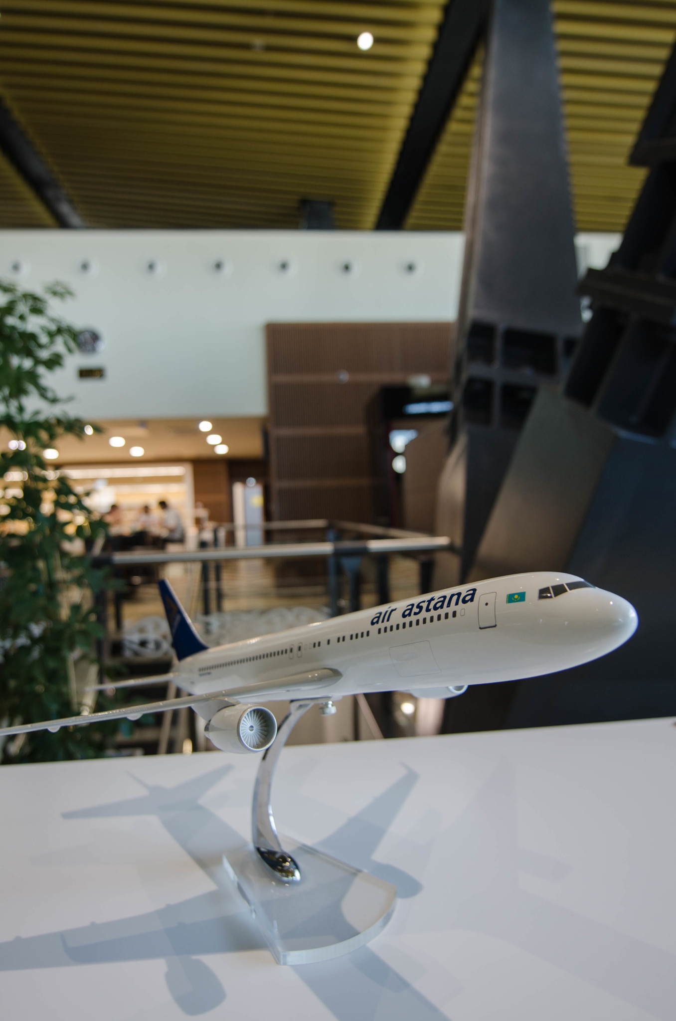 Flugzeug der Airline Air Astana