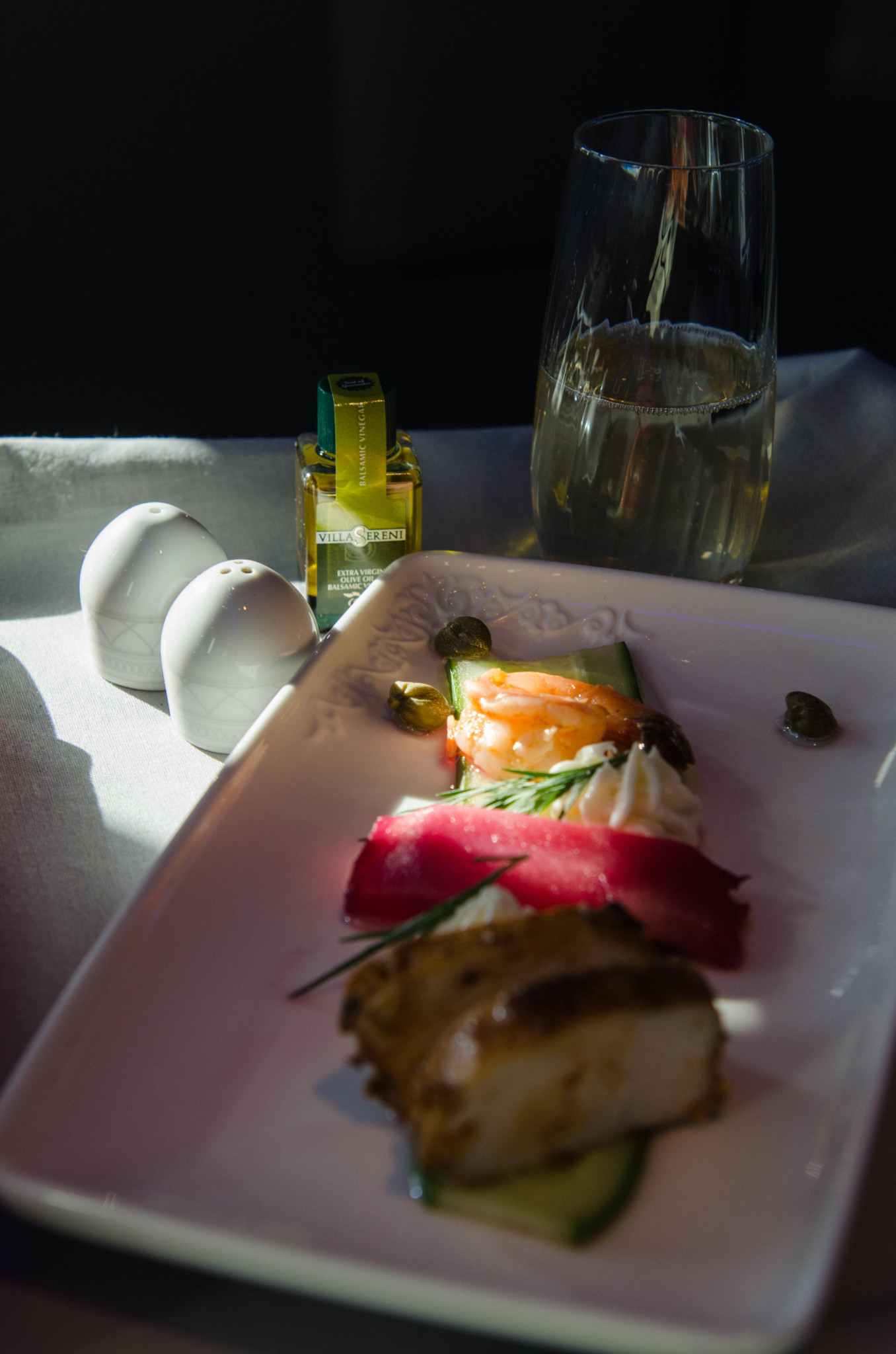 Kulinarik in der Business Class von Air Astana