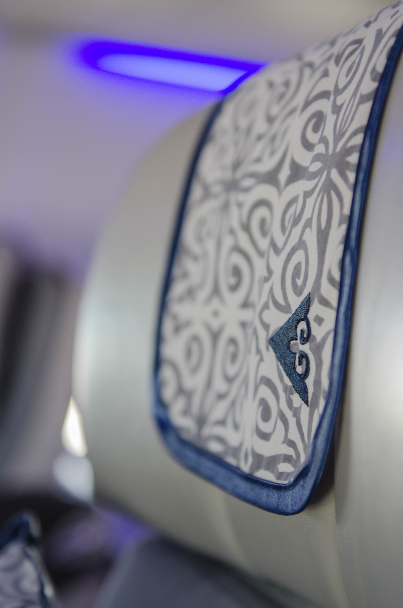 Schickes Design bei Air Astana