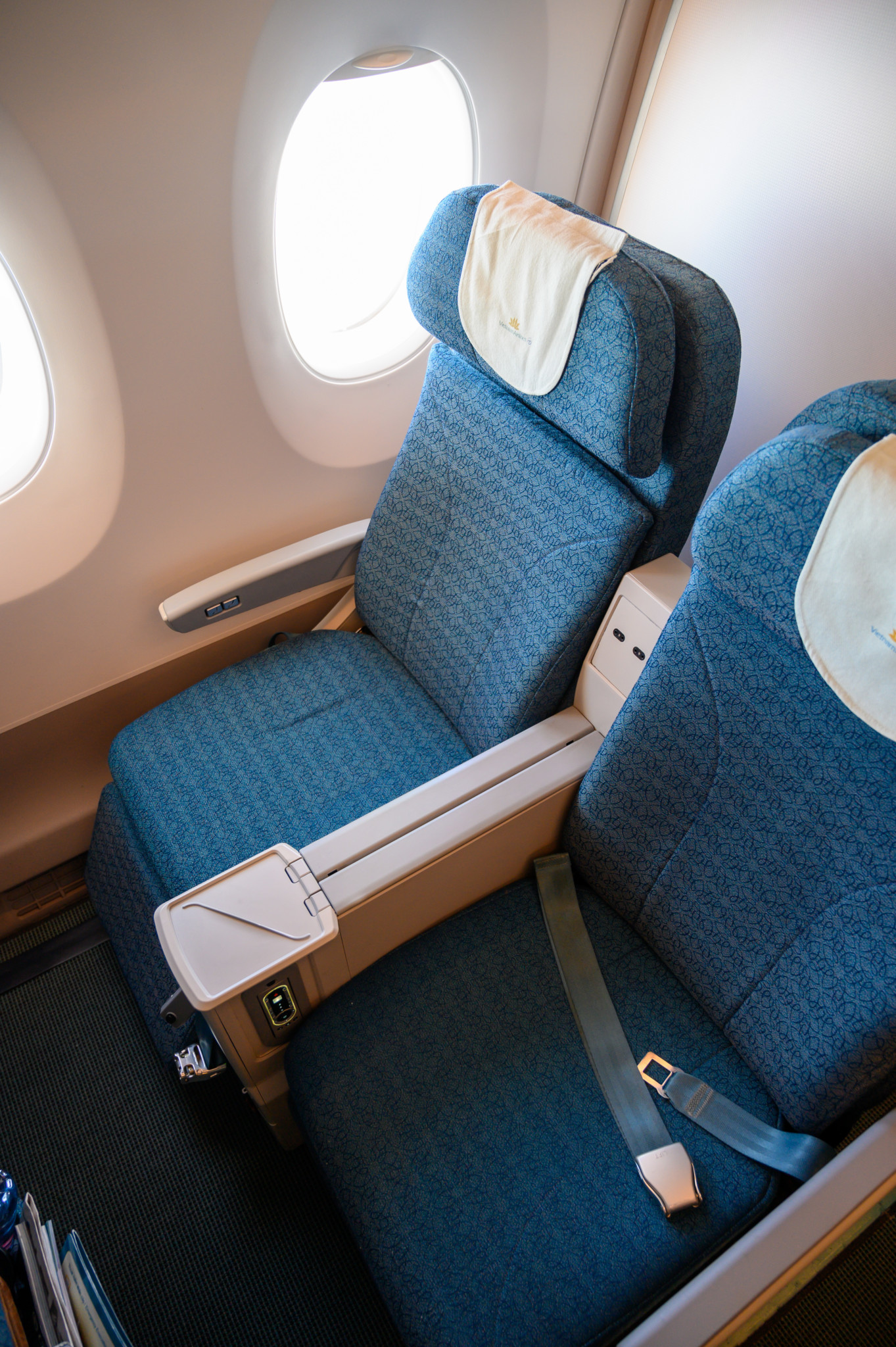 Die Sitze in der Vietnam Airlines Premium Economy