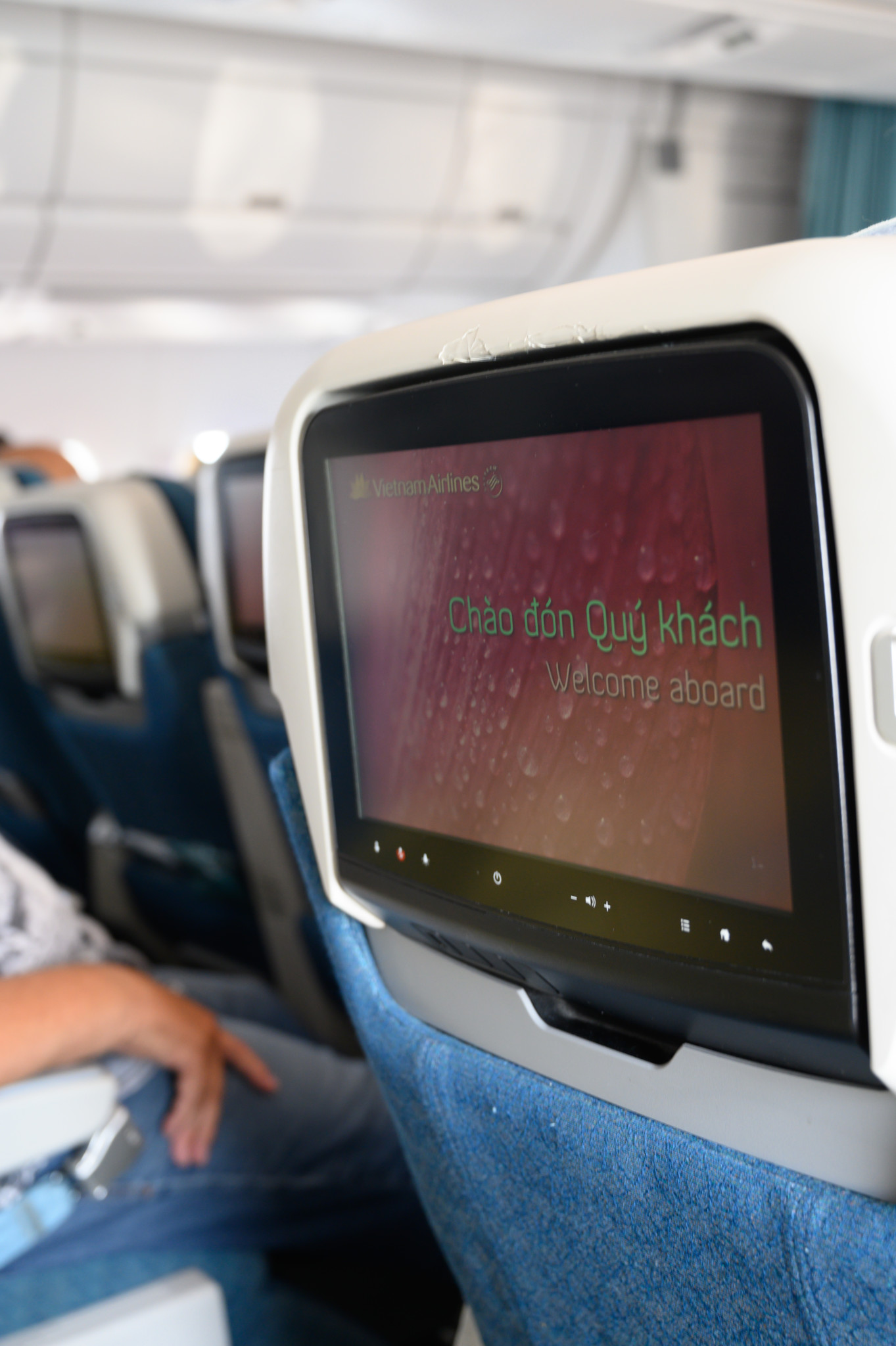 Monitor bei Vietnam Airlines